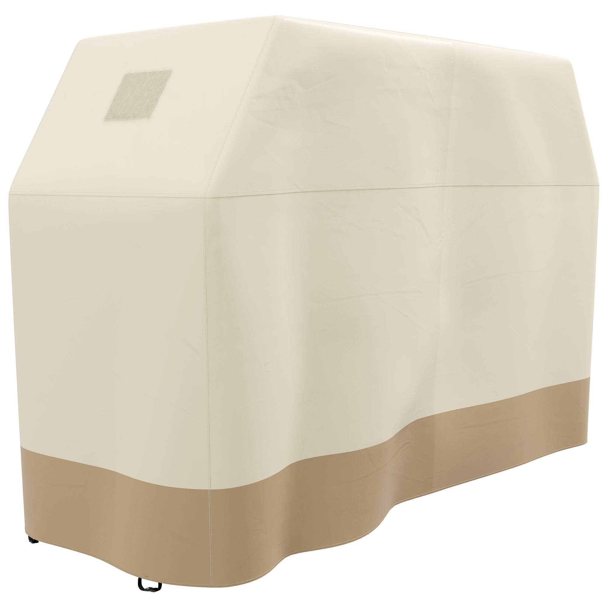 Outsunny 71W x 188Lcm PU Coated Protective Grill Cover - Beige - North Peak Garden Furniture