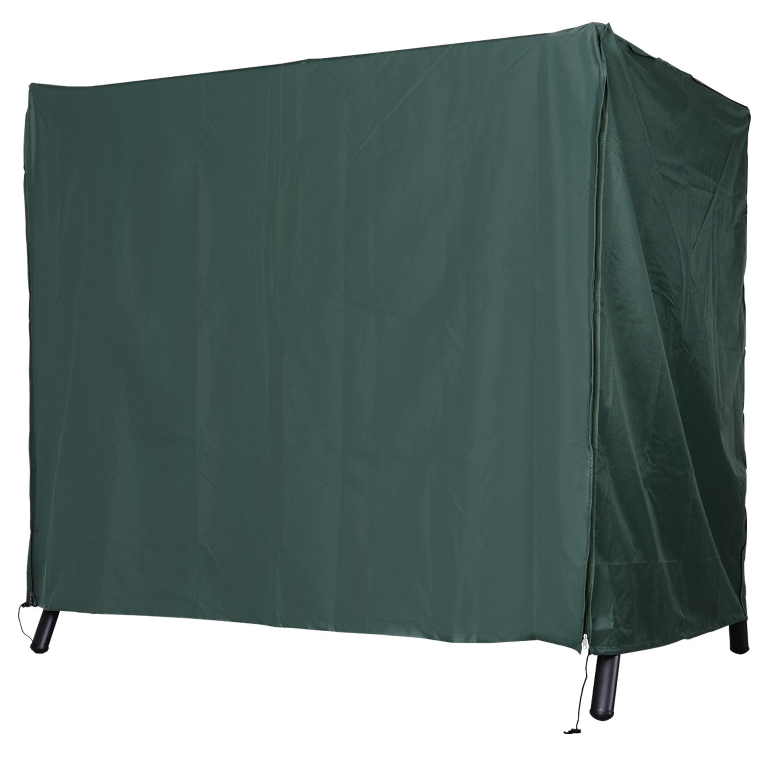 Outsunny 152 x 177cm Three-Seater Swing Chair Protective Cover Green - North Peak Garden Furniture