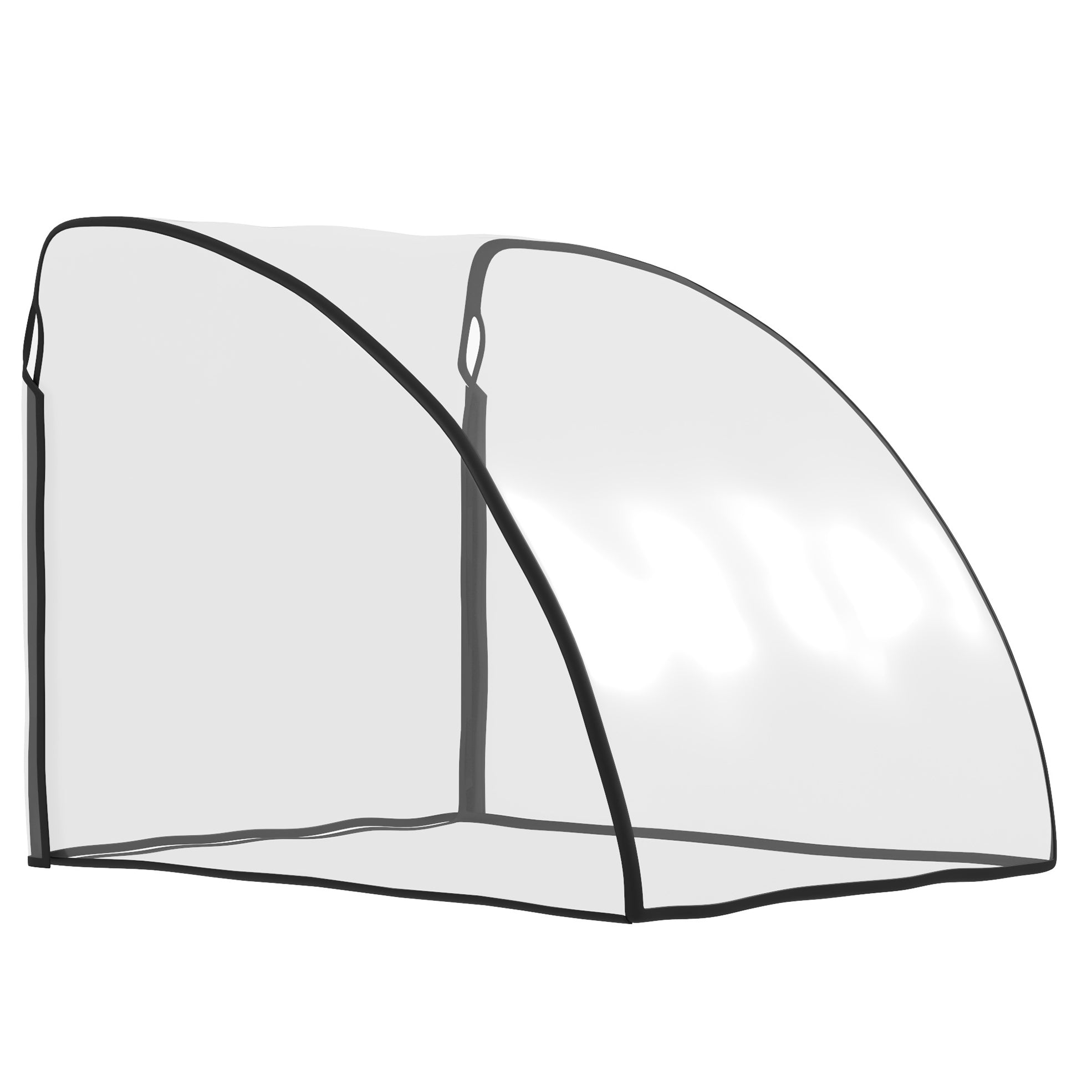 HOMCOM Baby Bike Trailer Cover, Anti Dust Rain Snow, Cold Wind, 76 x 61 x 61 cm - North Peak Garden Furniture