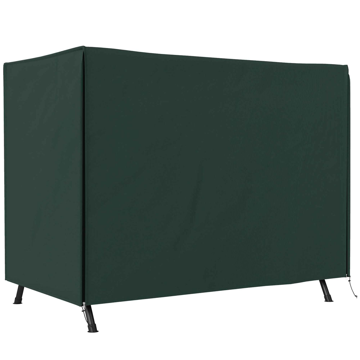 Outsunny 205 x 124cm Three-Seater Swing Chair Protective Cover Deep Green