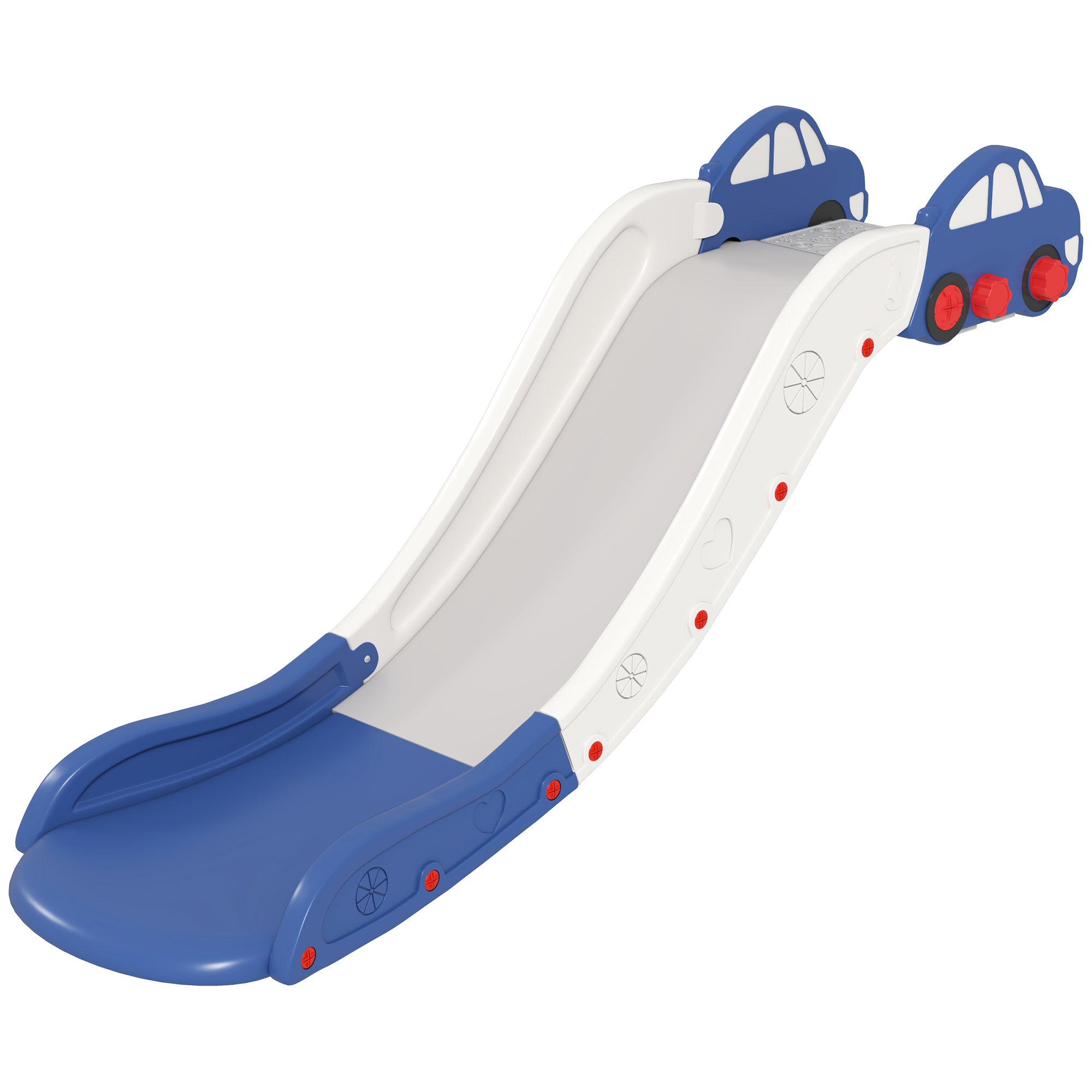 AIYAPLAY Kids Slide for Couch, Bed, Sofa, Easy to Assemble, Blue