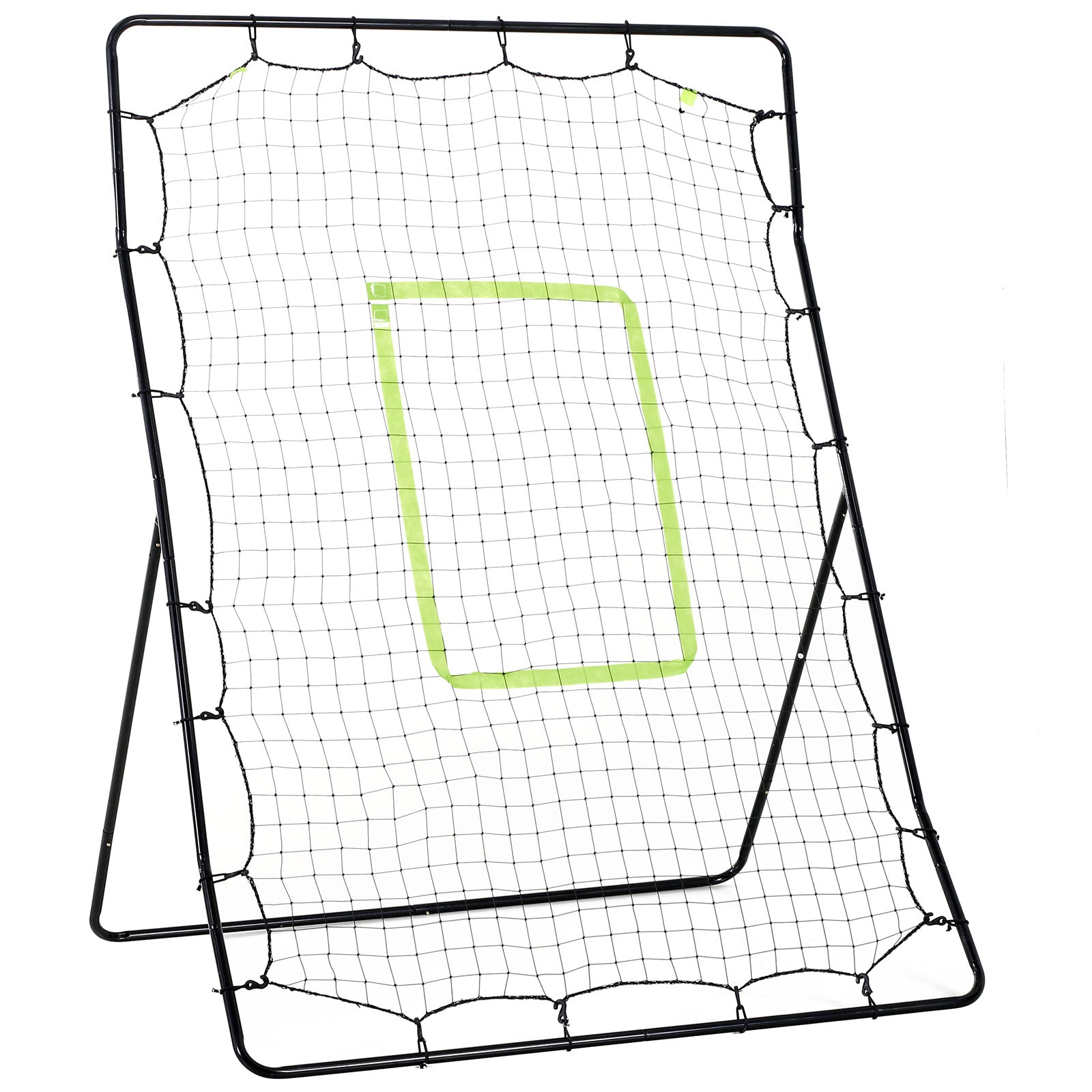 HOMCOM Baseball Rebounder Net Teens Adults Game Spot Softball Training Aid Practise Target Strike Shot Goal Play - North Peak Garden Furniture