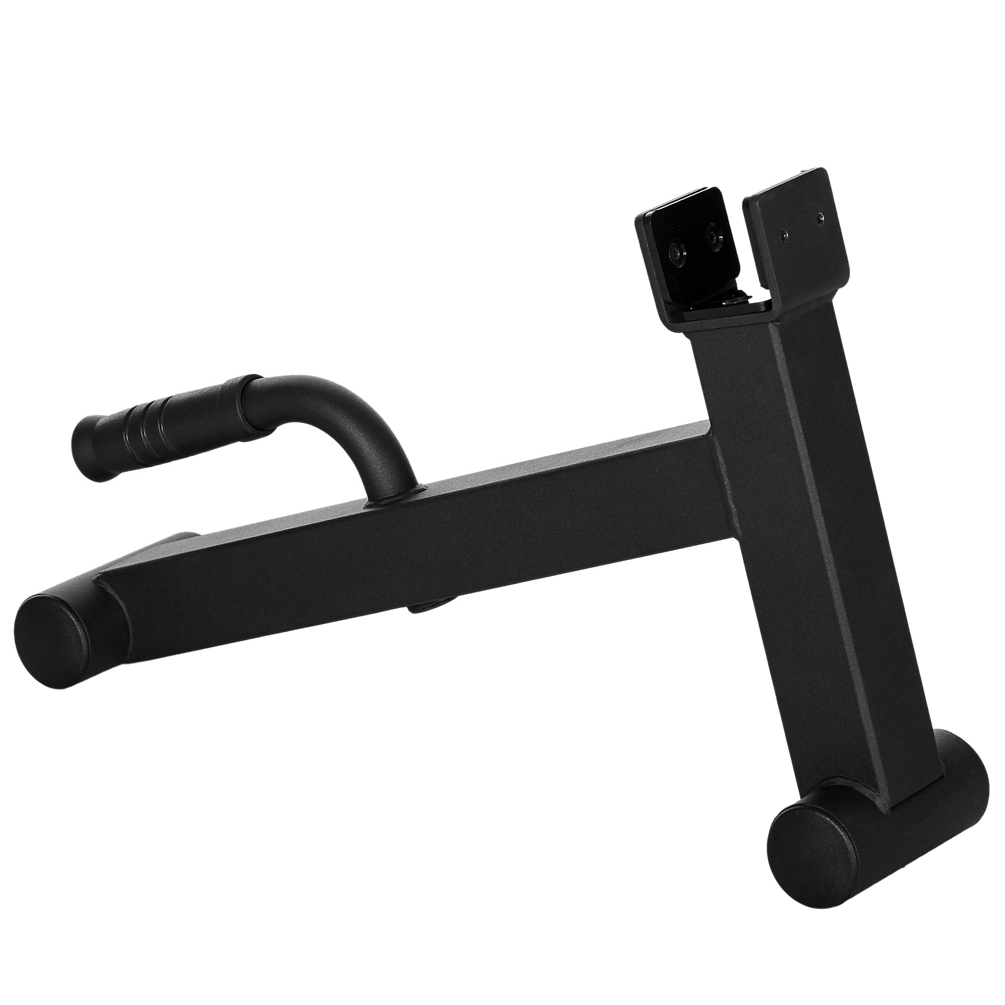 SPORTNOW Deadlift Barbell Jack with Non-Slip Handle, for Weight Training - Black - North Peak Garden Furniture