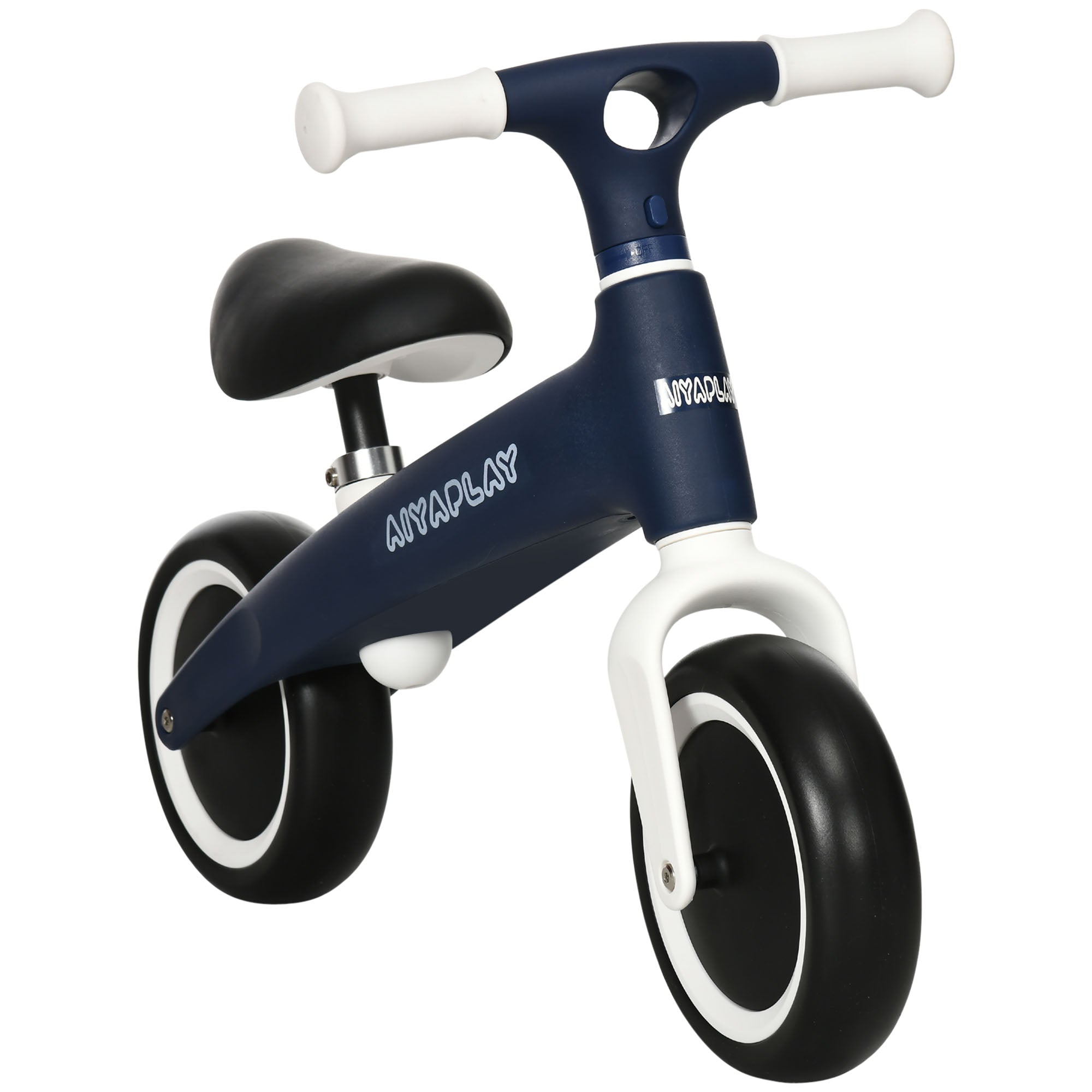 AIYAPLAY Baby Balance Bike, with Adjustable Seat, for 1.5-3 Years - Blue - North Peak Garden Furniture
