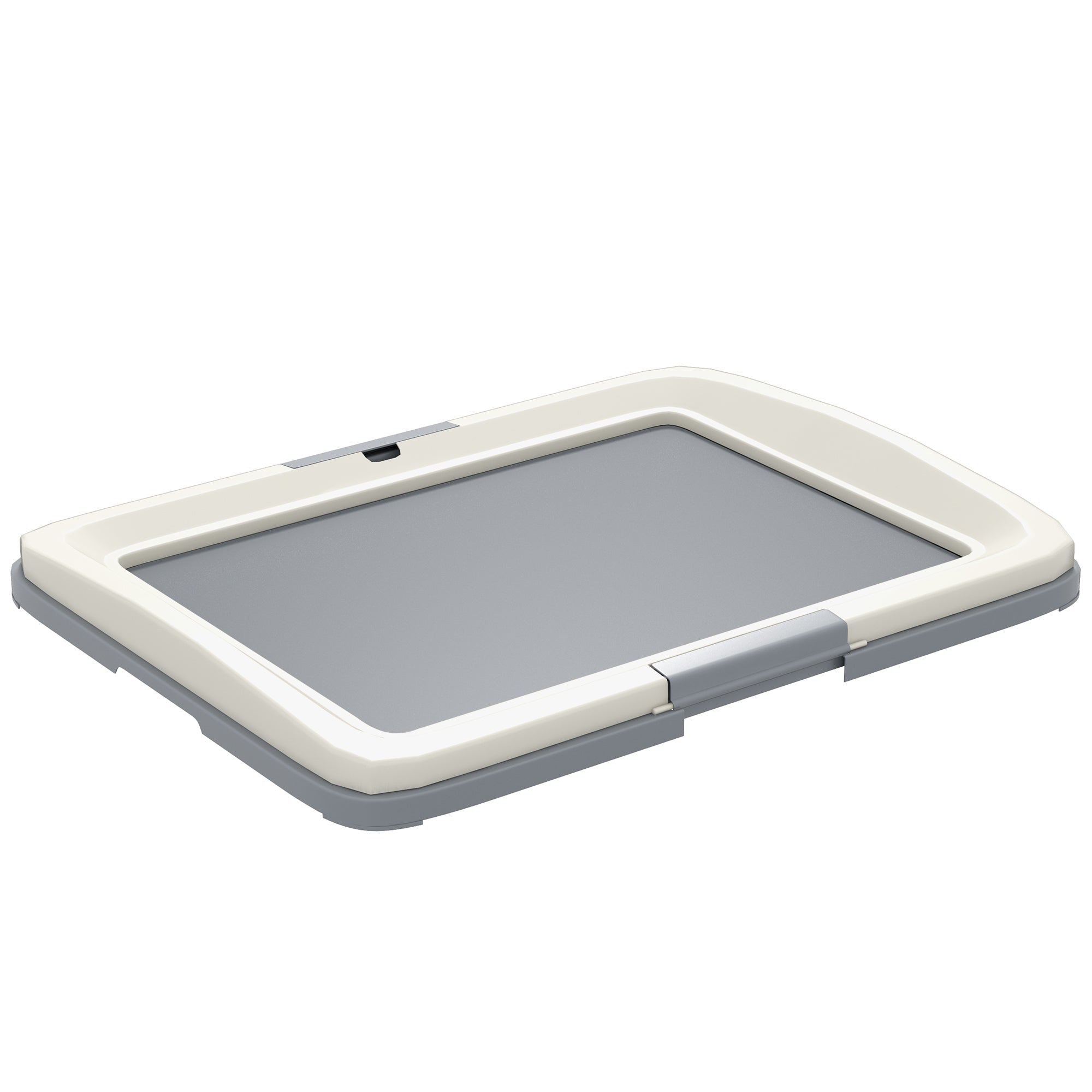 PawHut Dog Toilet Tray for Training Dogs, Dog Litter Tray for Indoor, Outdoor, 63 x 49 x 6cm