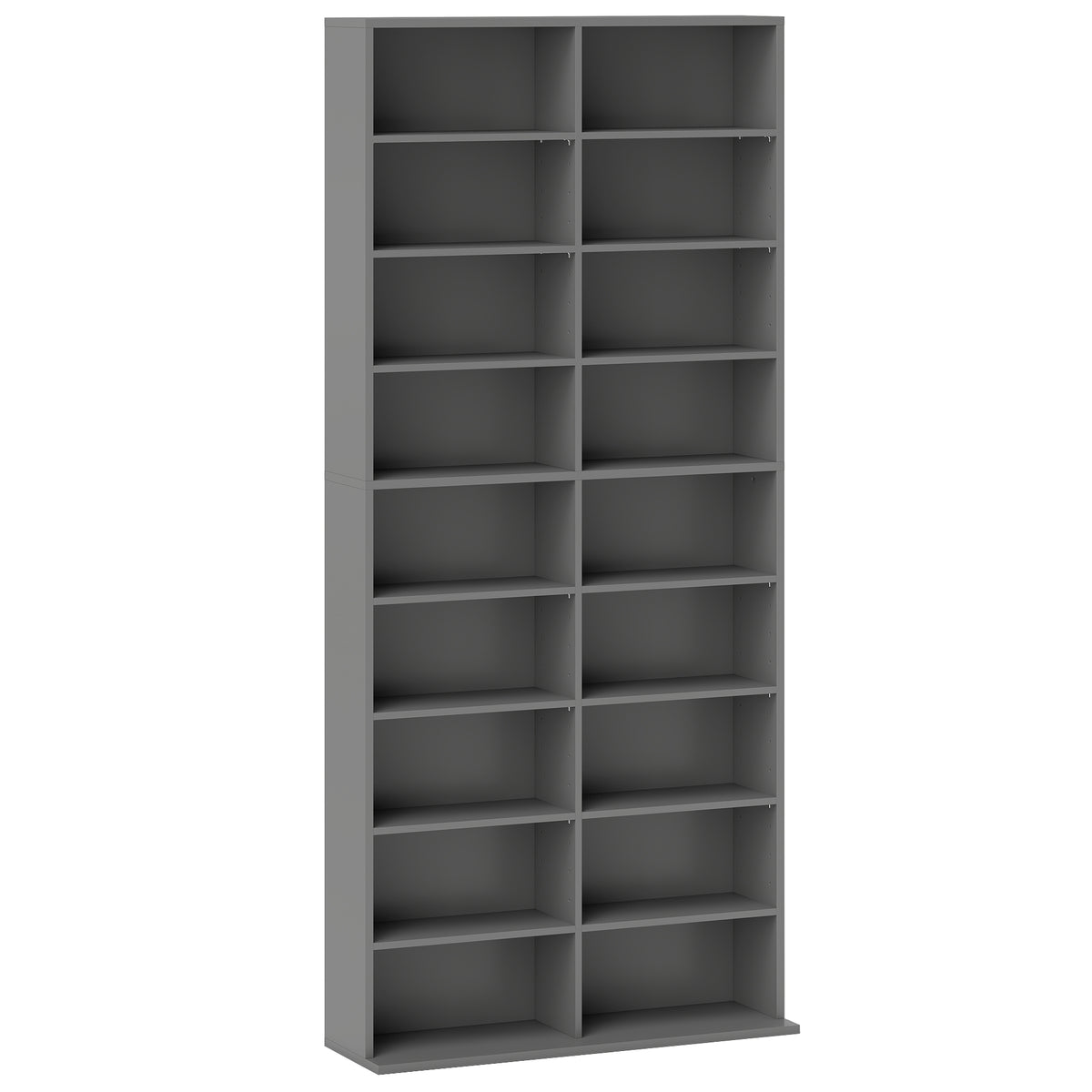 HOMCOM 640 CD Storage Tower - Grey