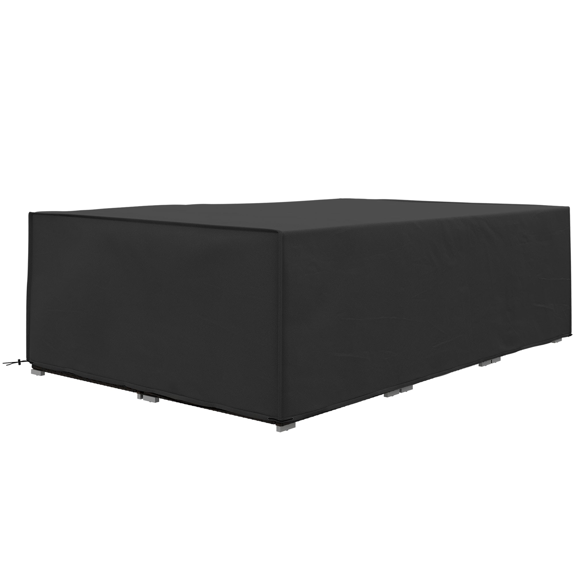 Outsunny 155 x 222cm Waterproof Furniture Cover - Black - North Peak Garden Furniture