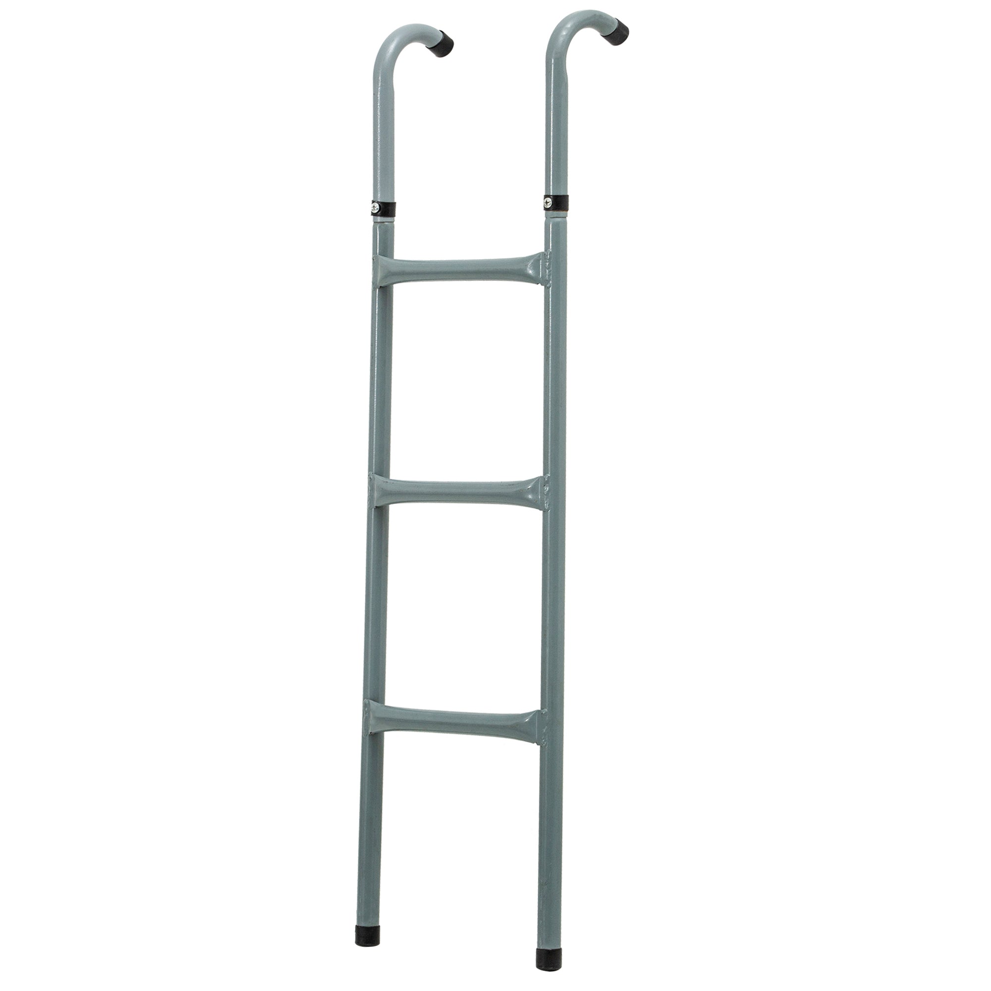 HOMCOM 12/14ft Trampoline Ladder Galvanized w/ Non-slip Mat - North Peak Garden Furniture
