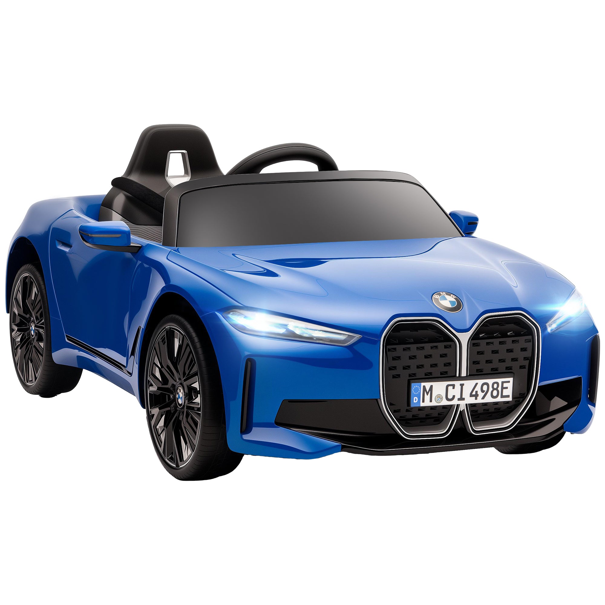 HOMCOM BMW i4 Licensed 12V Kids Electric Ride-On Car