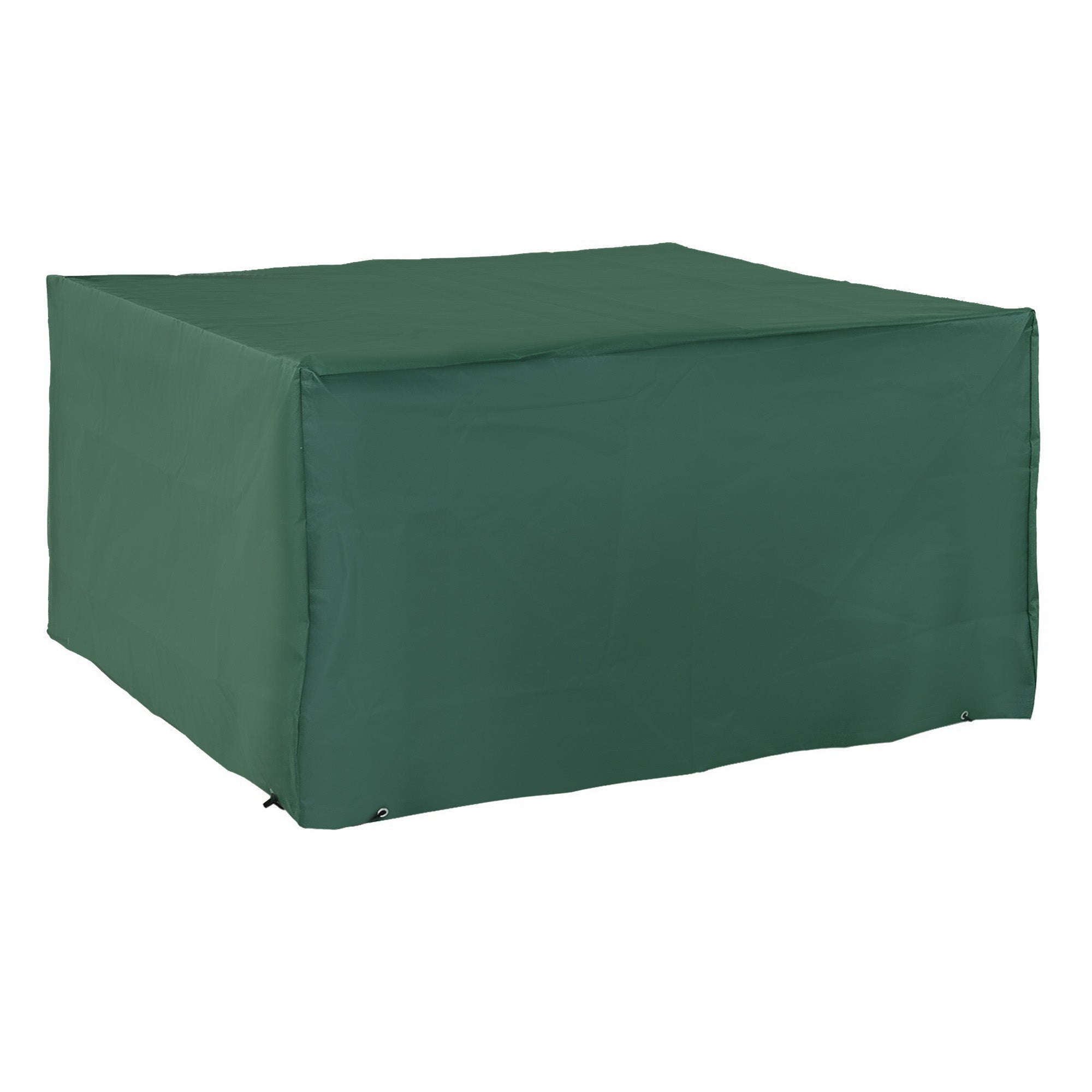 Outsunny 600D Oxford Patio Set Cover Outdoor Garden Rattan Furniture Protection Cover Protector Waterproof Anti-UV, Green, 135 x 135 x 75cm - North Peak Garden Furniture