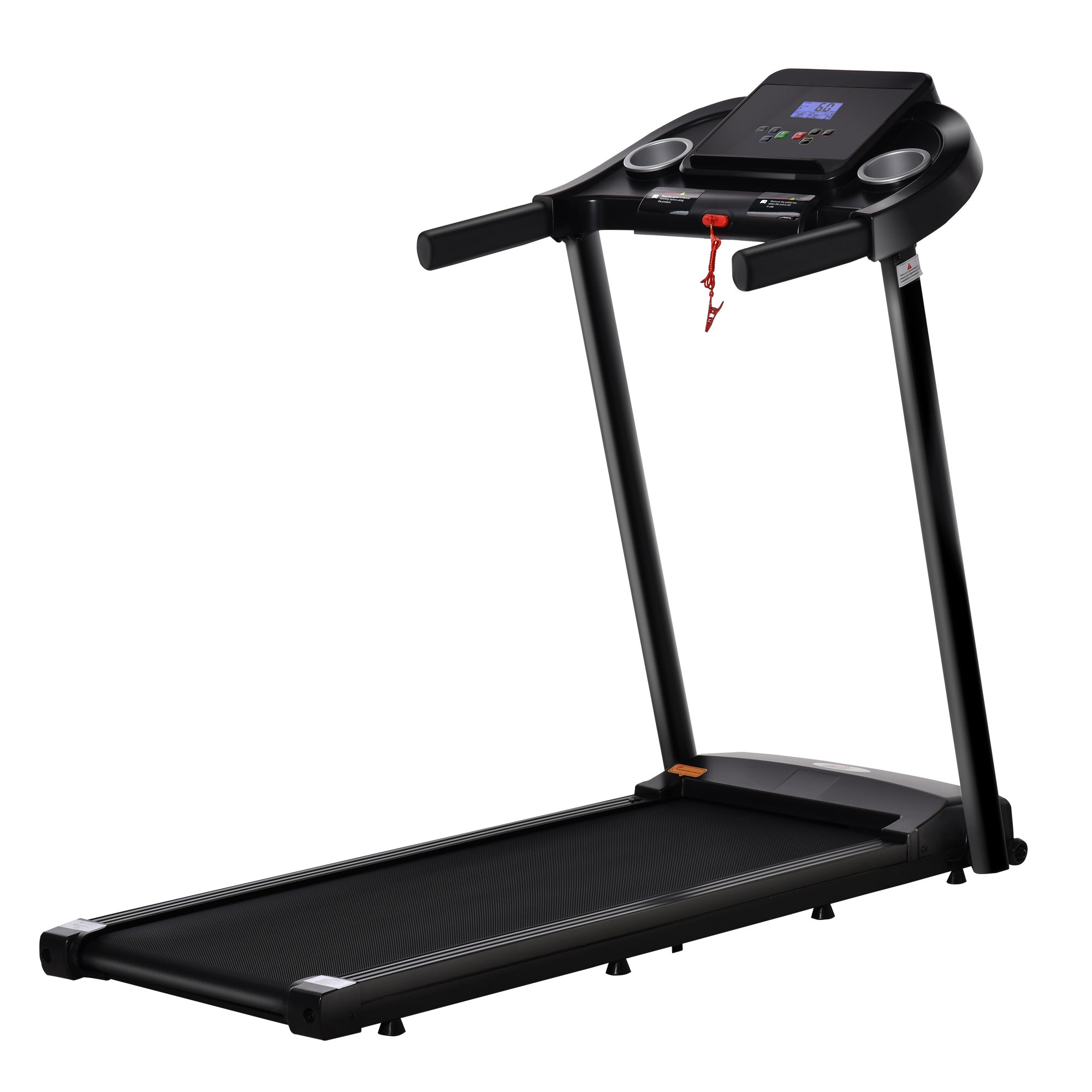 HOMCOM Treadmill Electric Motorised Running Machine w/ LED Display - North Peak Garden Furniture