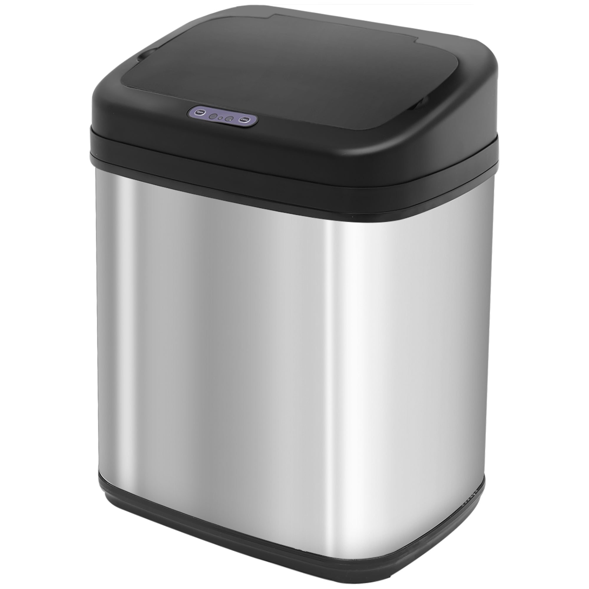 HOMCOM 20L LUXURY Automatic Sensor Dustbin Kitchen Waste Bin Rubbish Trashcan Auto Dustbin Stainless Steel with Bucket 33*25*42.5CM - North Peak Garden Furniture