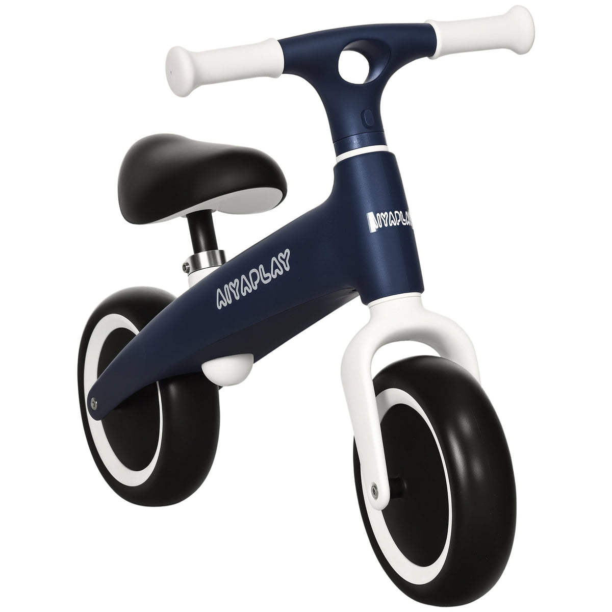 AIYAPLAY Baby Balance Bike, with Adjustable Seat, for 1.5-3 Years - Blue