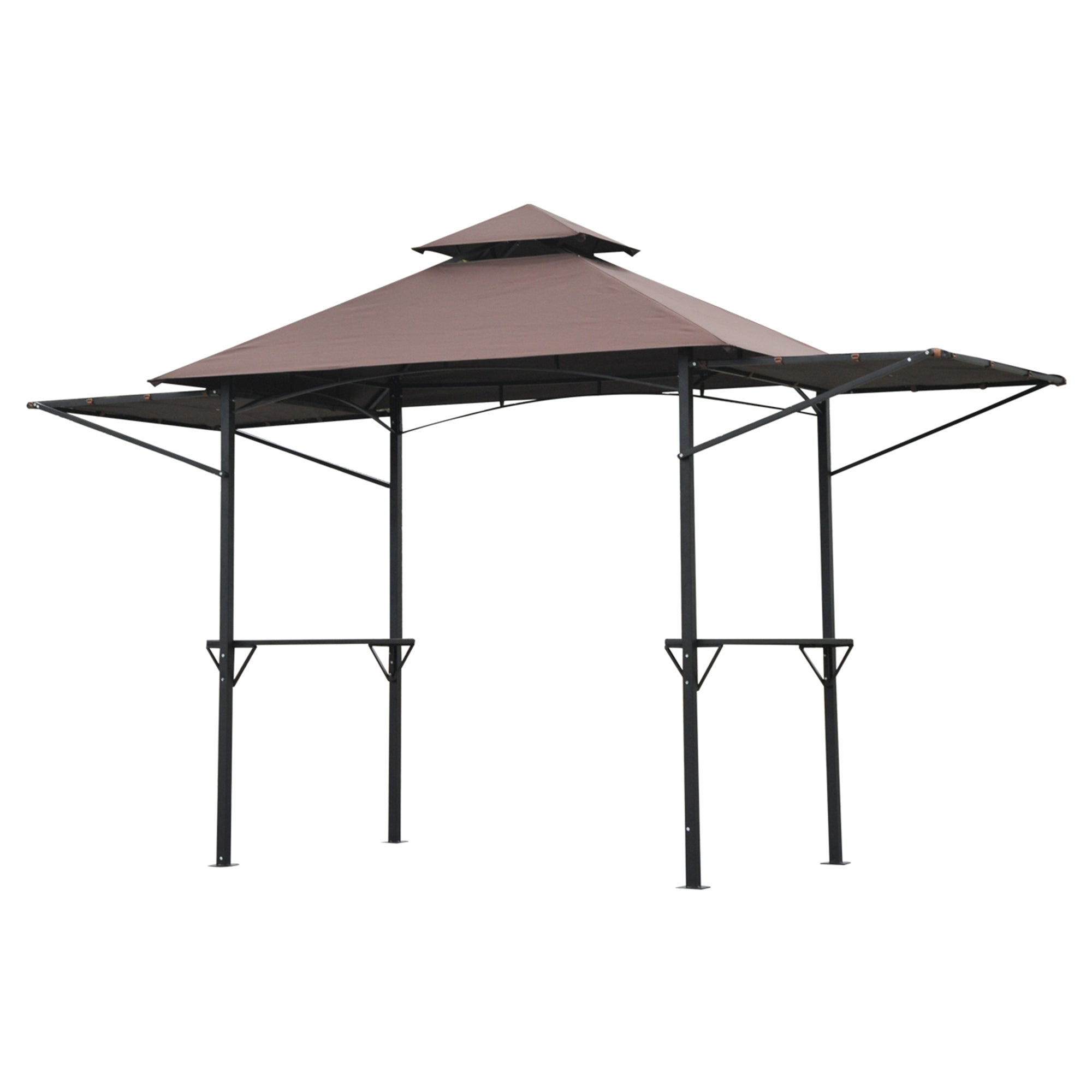 Outsunny 2.5 x 1.5m BBQ Tent Camping Picnic Gazebo Marquee Shelter Portable Waterproof - North Peak Garden Furniture
