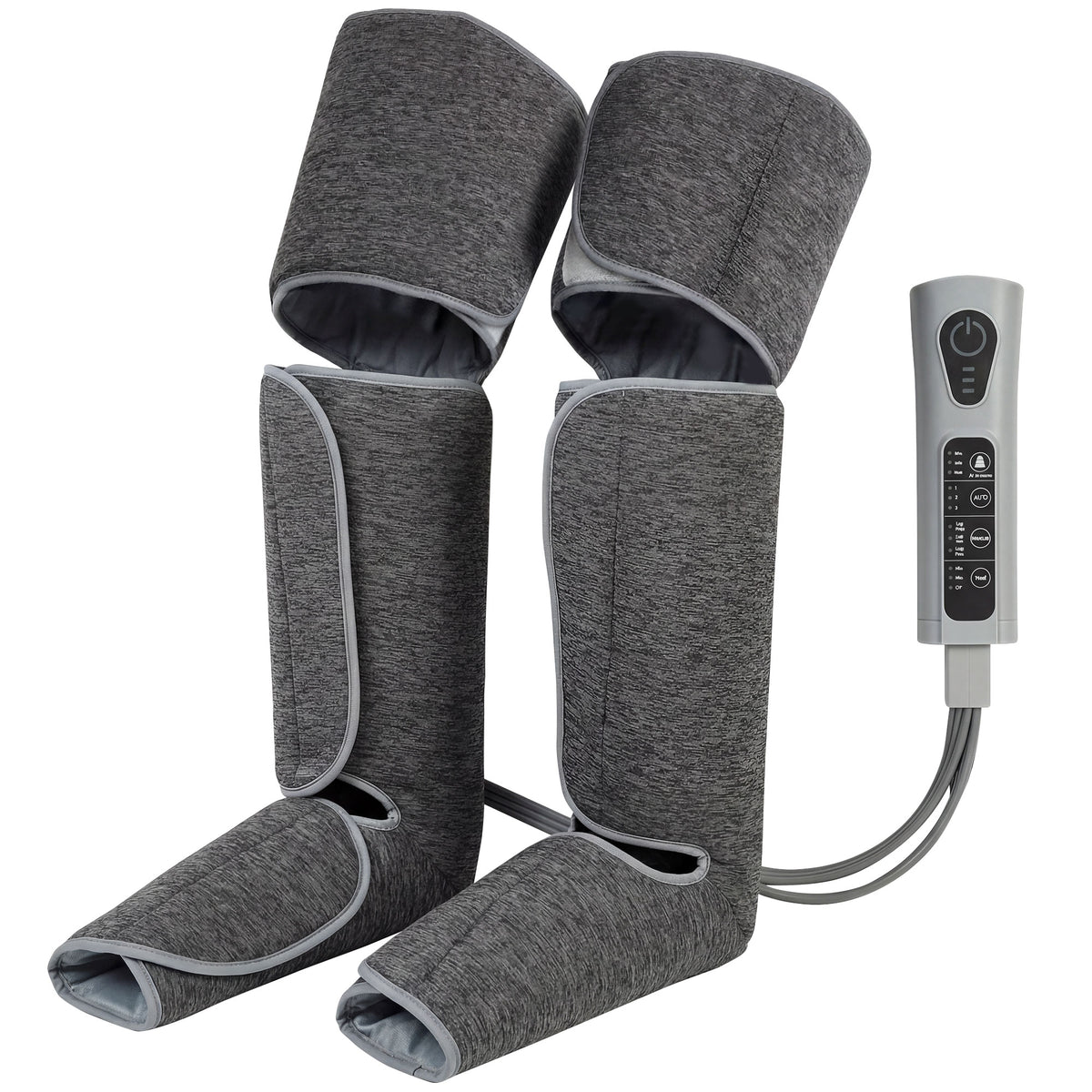 HOMCOM Leg Massager with Heat, Compression, 3 Auto Modes & 3 Intensities, Foot and Calf Massage Machine