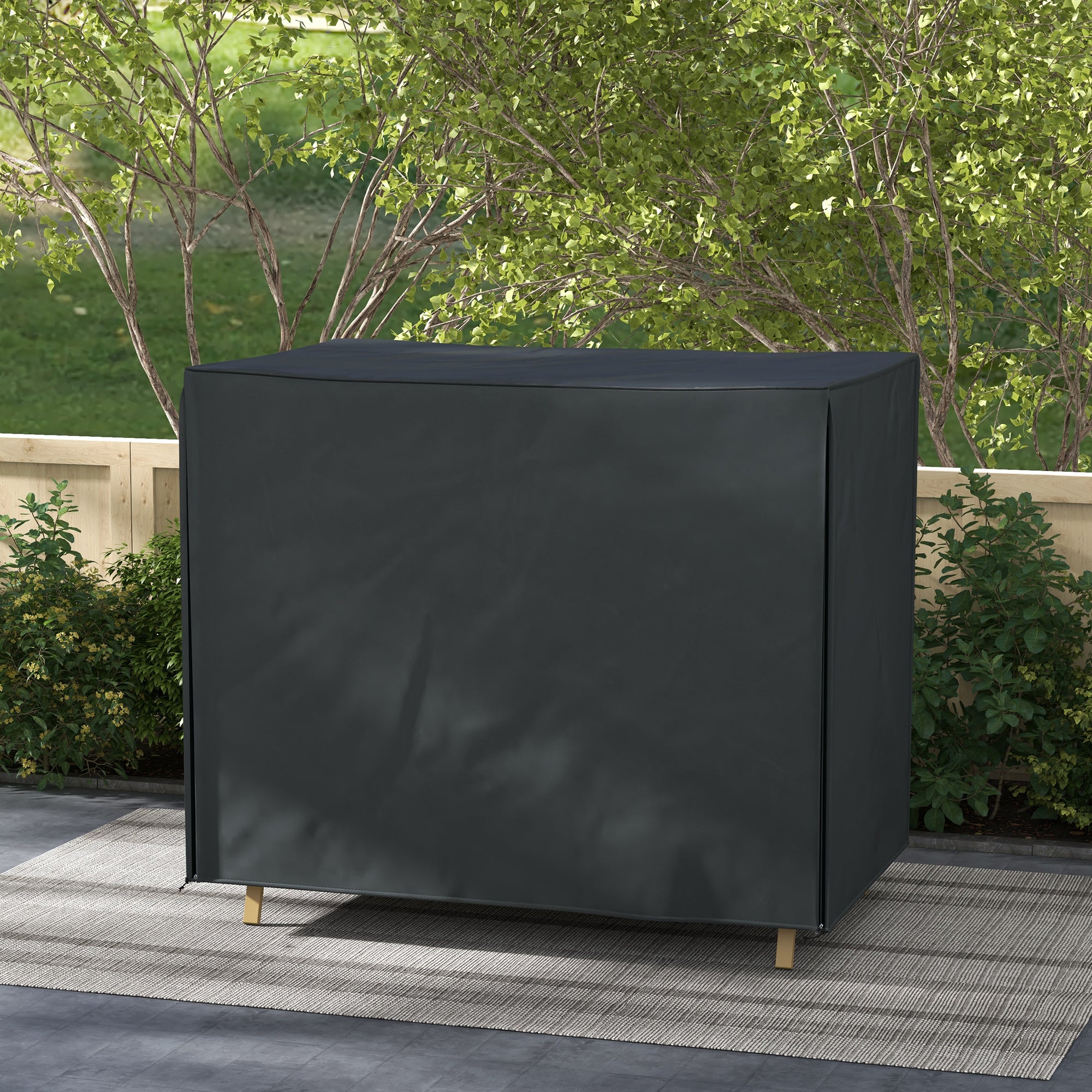 Outsunny 220 x 125cm Three- Seater Swing Chair Weatherproof Cover - North Peak Garden Furniture