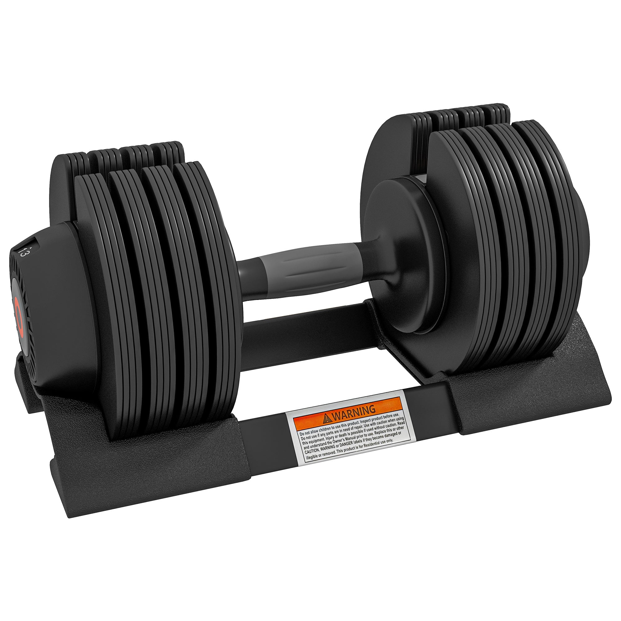 SPORTNOW Adjustable Dumbbells Set, 4-in-1 Weights Set with Storage Tray, Non-Slip Handle, 7kg, 13kg, 18kg, 24kg - North Peak Garden Furniture