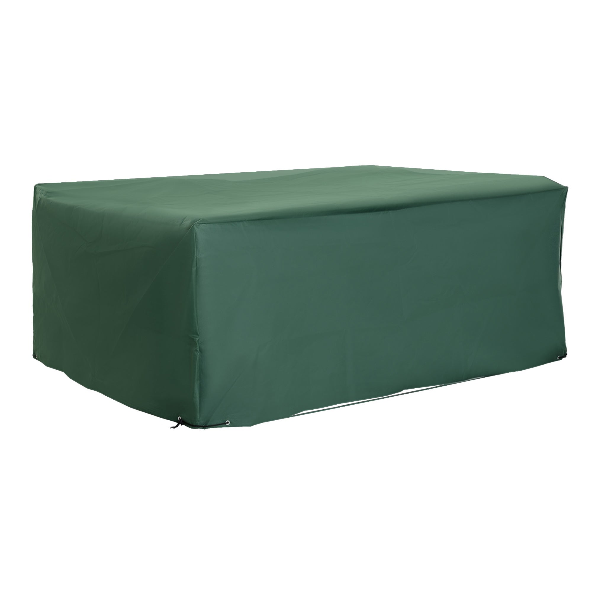 Outsunny 600D Oxford Patio Set Cover Outdoor Garden Rattan Furniture Protection Cover Protector Waterproof Anti-UV, Green, 245 x 165 x 55cm - North Peak Garden Furniture