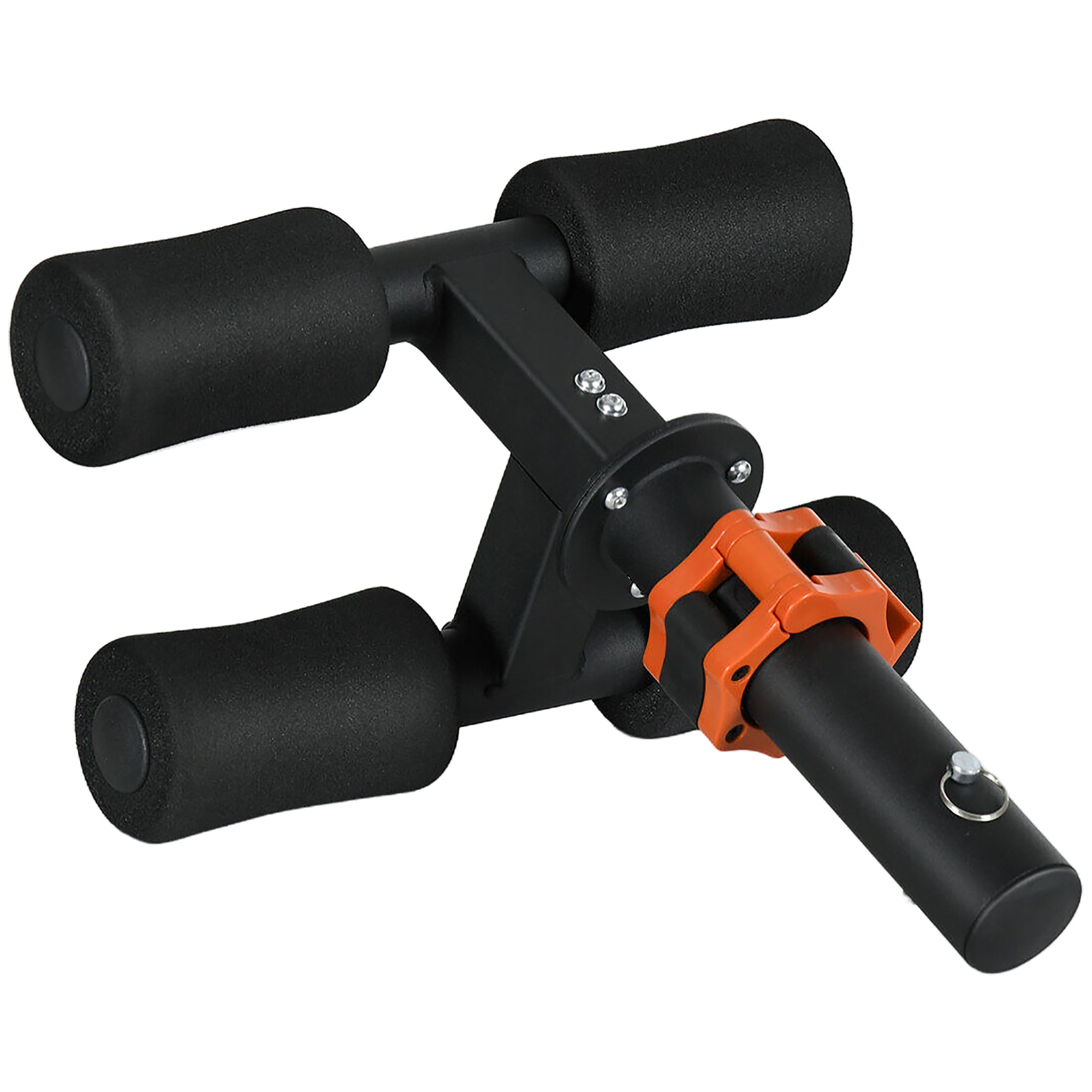 SPORTNOW Tibialis Trainer Tib Bar for Strengthening Calves Shins Ankles, Fits 5cm Weight Plates - North Peak Garden Furniture