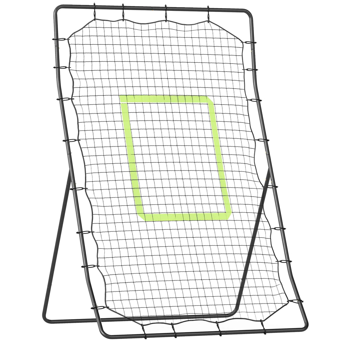 HOMCOM Baseball Rebounder Net Teens Adults Game Spot Softball Training Aid Practise Target Strike Shot Goal Play