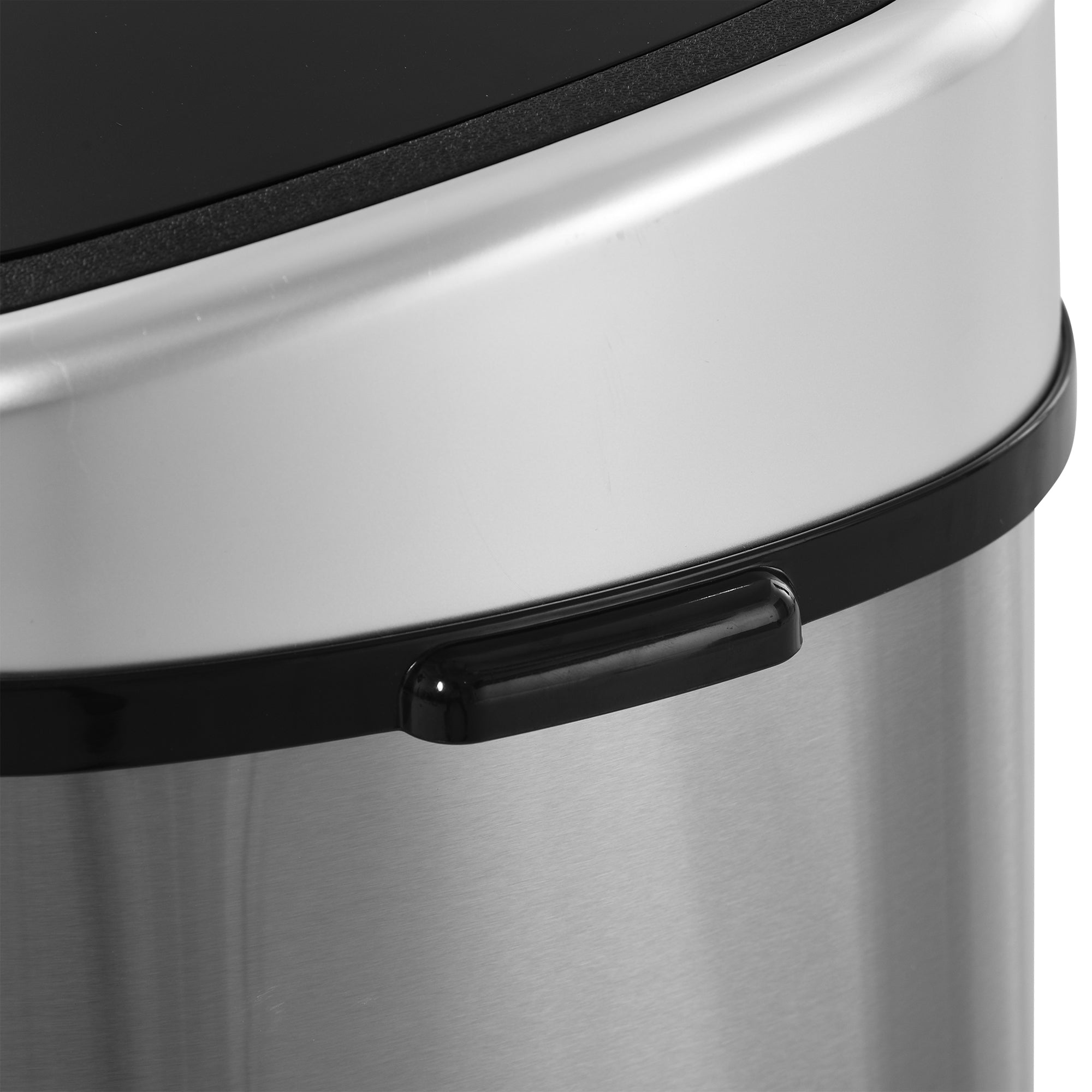 HOMCOM Stainless Steel Kitchen Sensor Dustbin Automatic Touchless Rubbish Garbage Waste Bin 58L Silver - North Peak Garden Furniture
