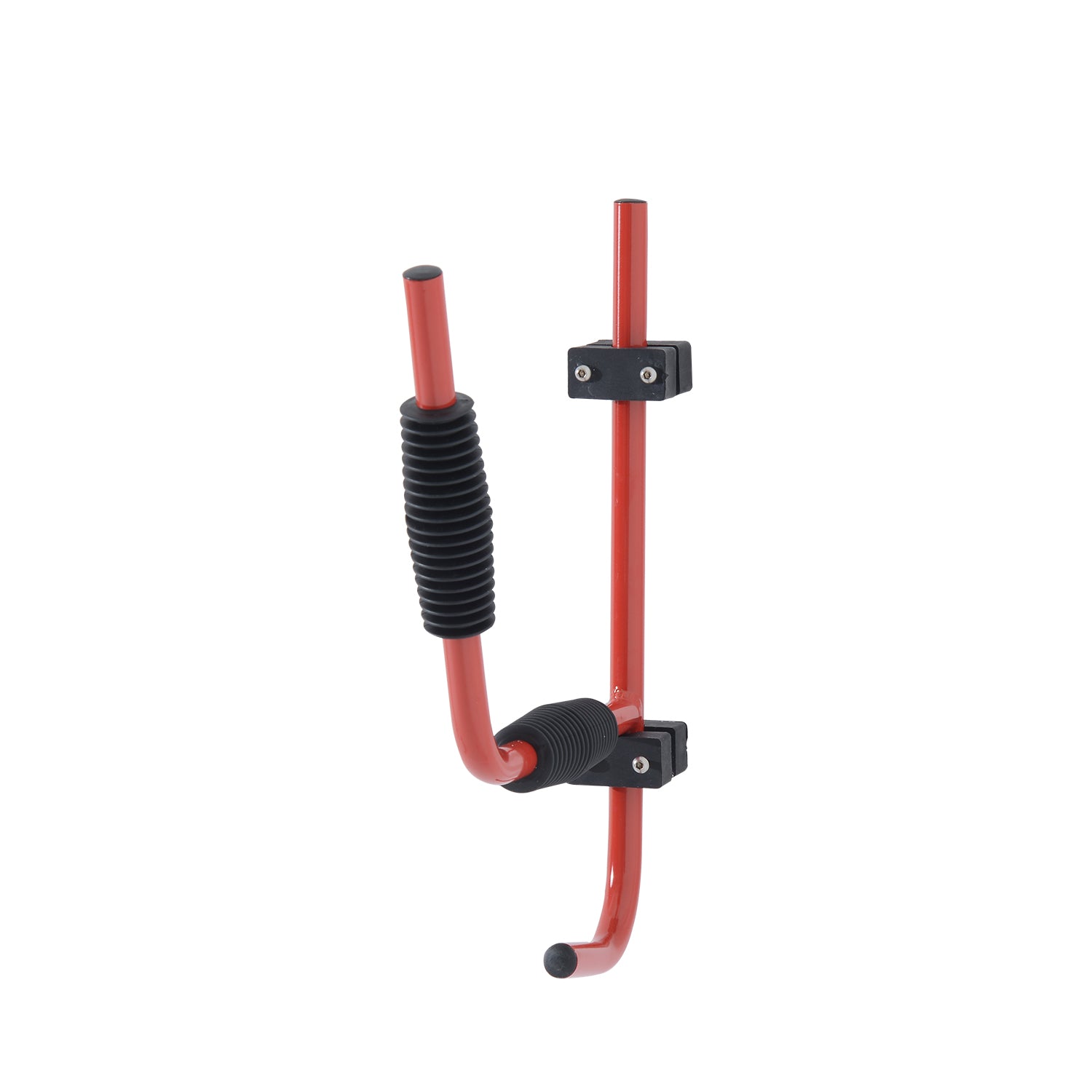 HOMCOM Kayak Canoe Heavy Duty Wall Mounted Storage Holder Rack Heavy Duty Storing Hangers Red - North Peak Garden Furniture