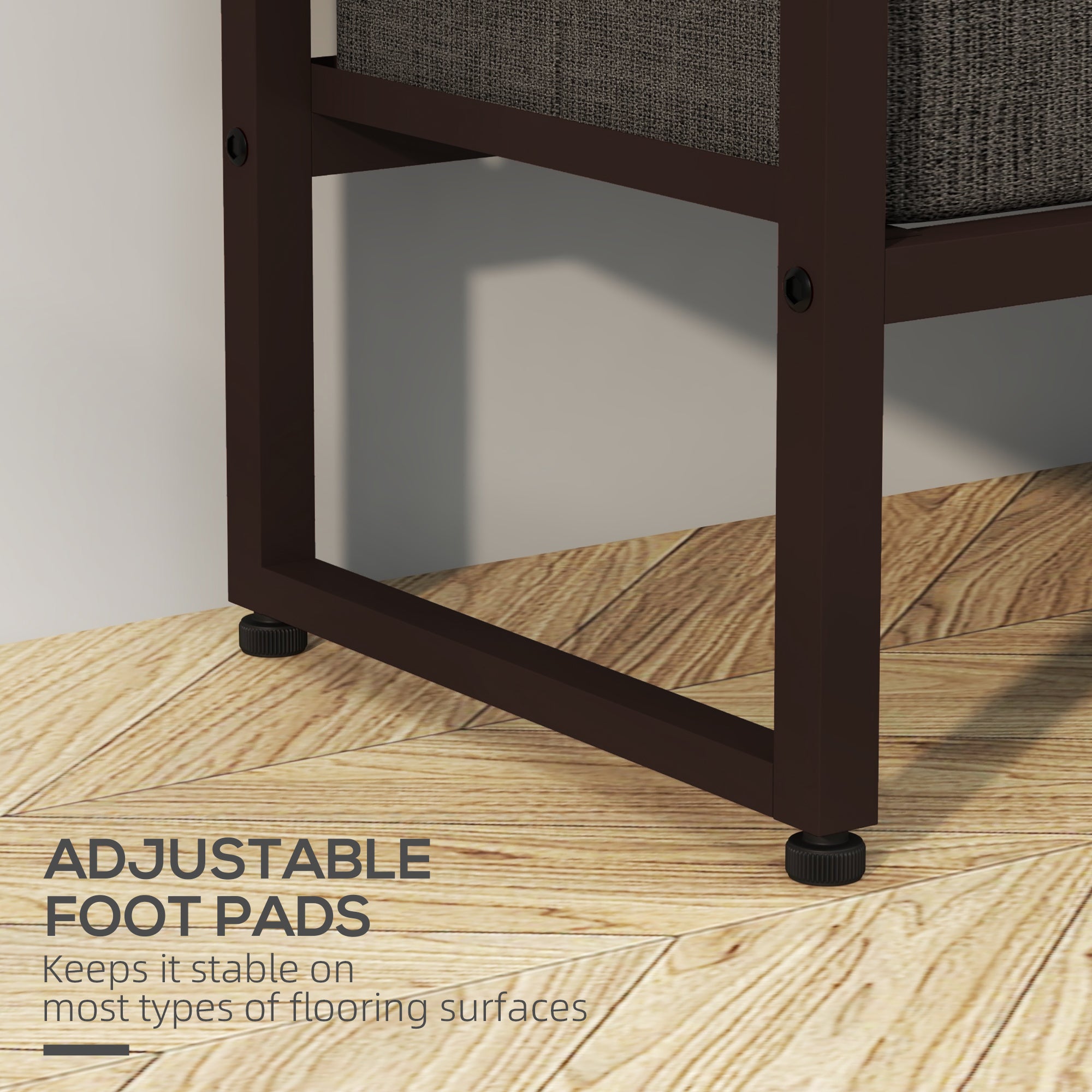 HOMCOM Compact Clothes Rail, with Drawers and Shelf - North Peak Garden Furniture