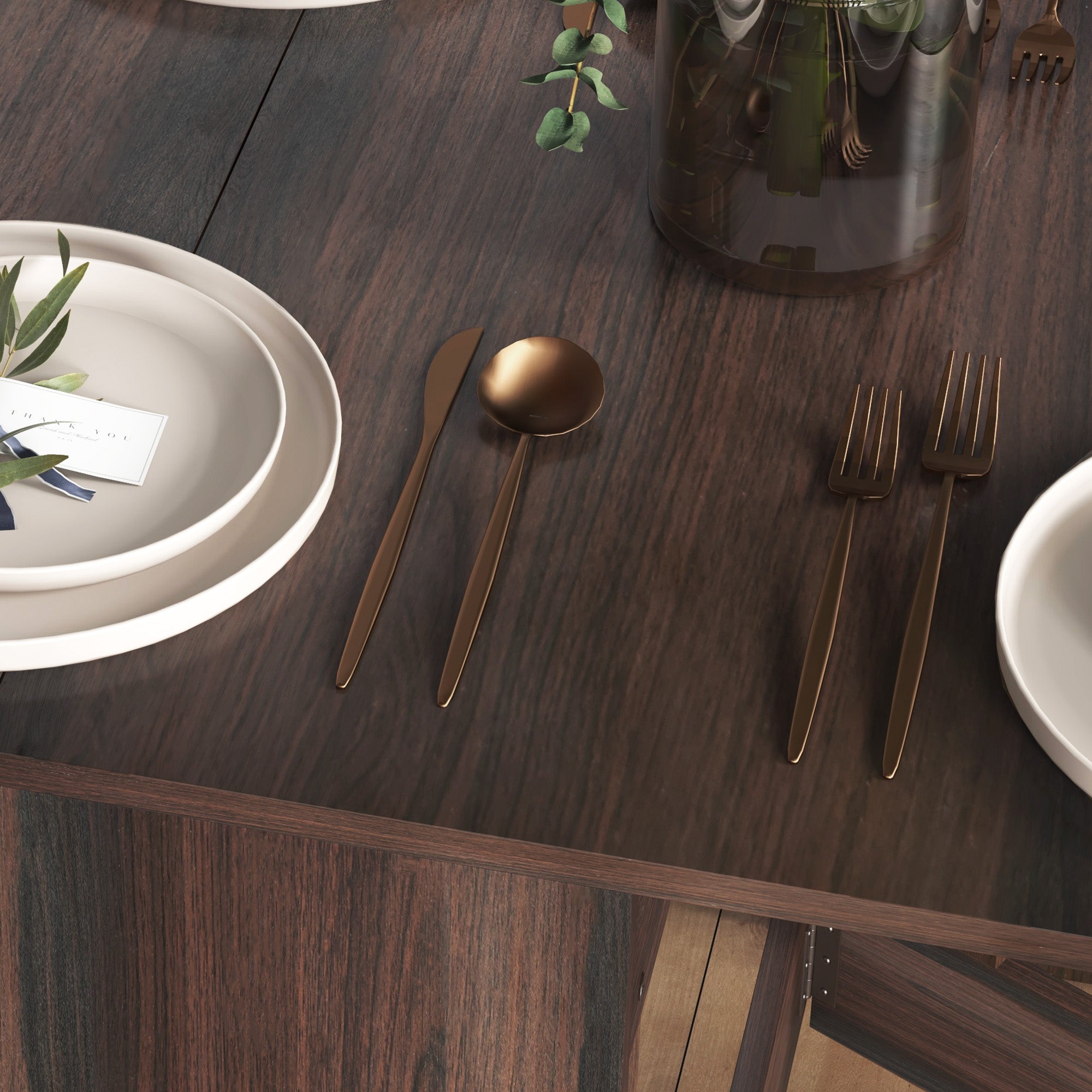 HOMCOM Folding Dining Table, Drop Leaf Table for Small Spaces, Oval Tabletop for Dining Room, Chocolate Wood Effect - North Peak Garden Furniture