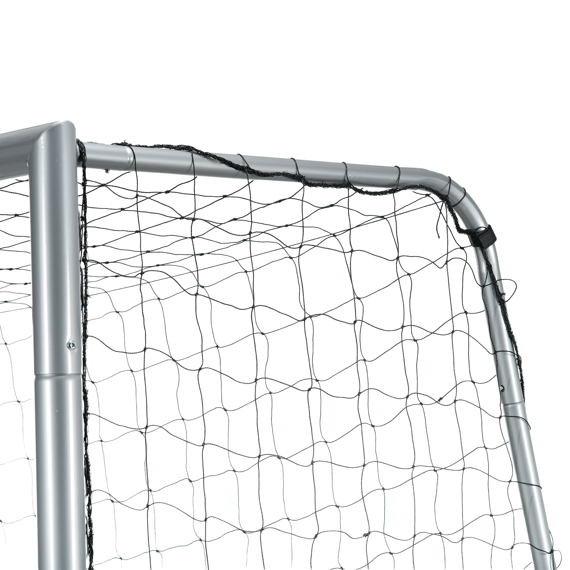 SPORTNOW 10ft x 6.5ft Football Goal, Football Net for Garden with Ground Stakes, Quick and Simple Set Up - North Peak Garden Furniture