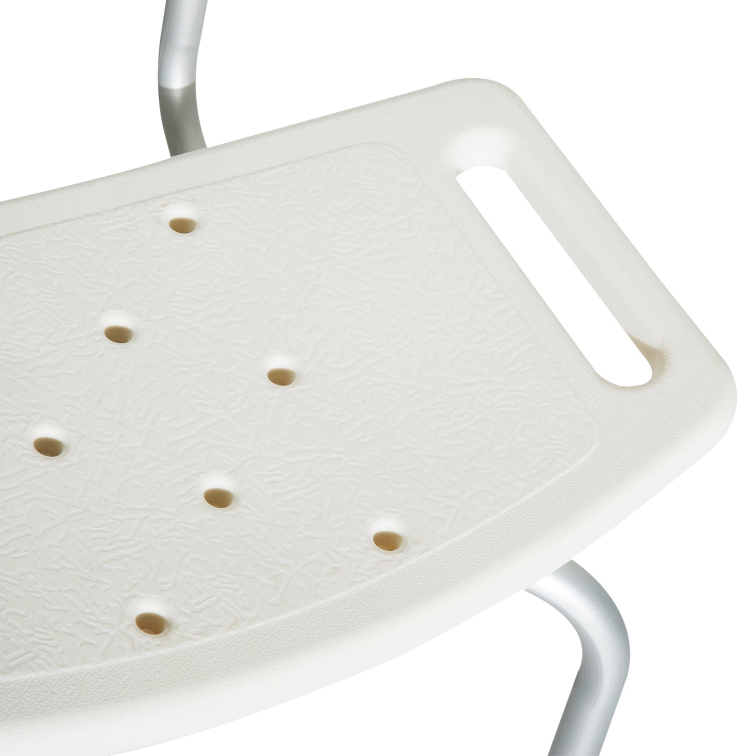 HOMCOM Bath Chair Shower Stool Safety Seat Bathroom Adjustable Positions Elderly Aids - North Peak Garden Furniture