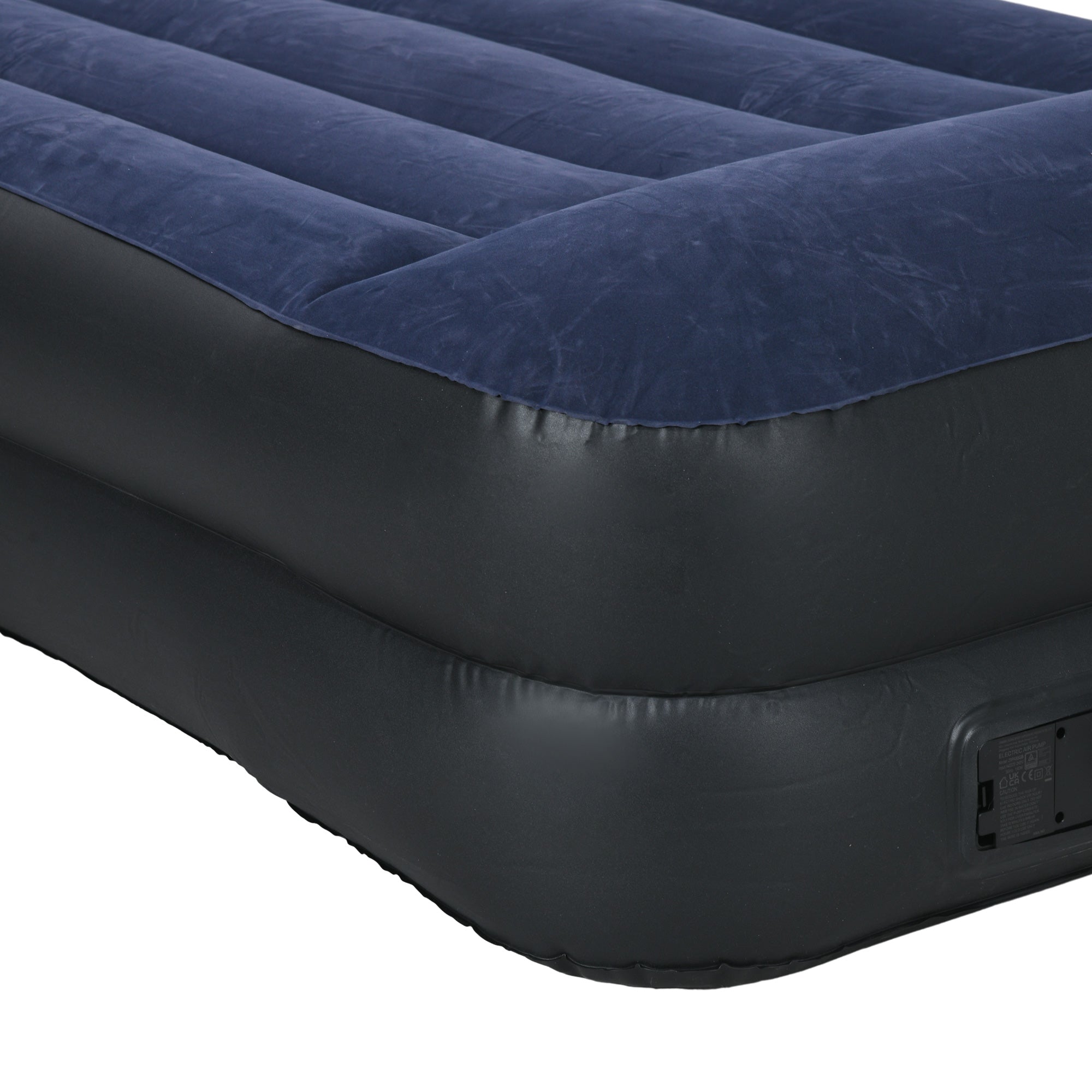 Outsunny King-Size Air Bed, with Built-in Electric Pump and Carry Bag - North Peak Garden Furniture