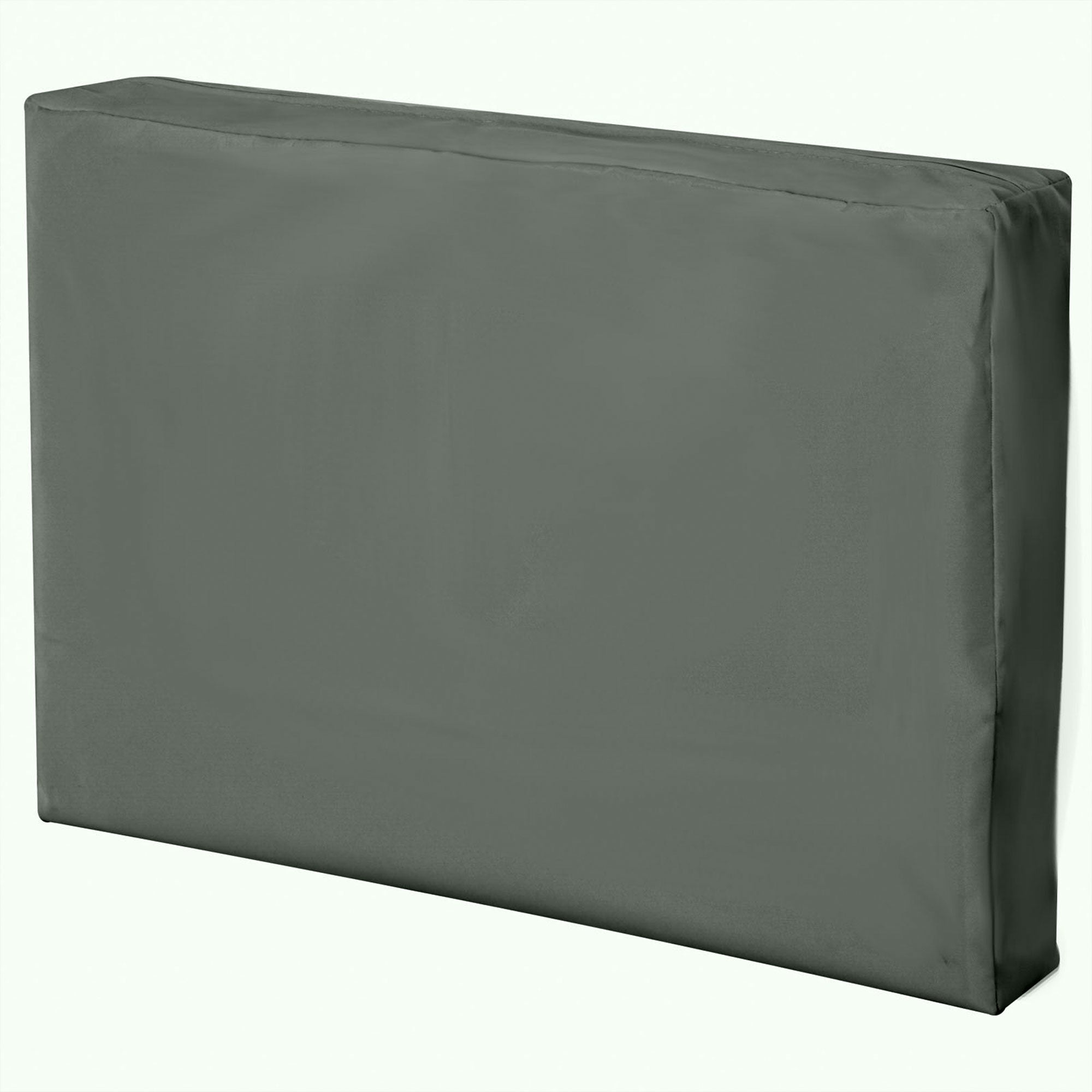Outsunny Replacement Cushion Cover Garden Rattan Patio Furniture Seat Cover Polyester Outdoor Deep Grey- No Cushion Included - North Peak Garden Furniture