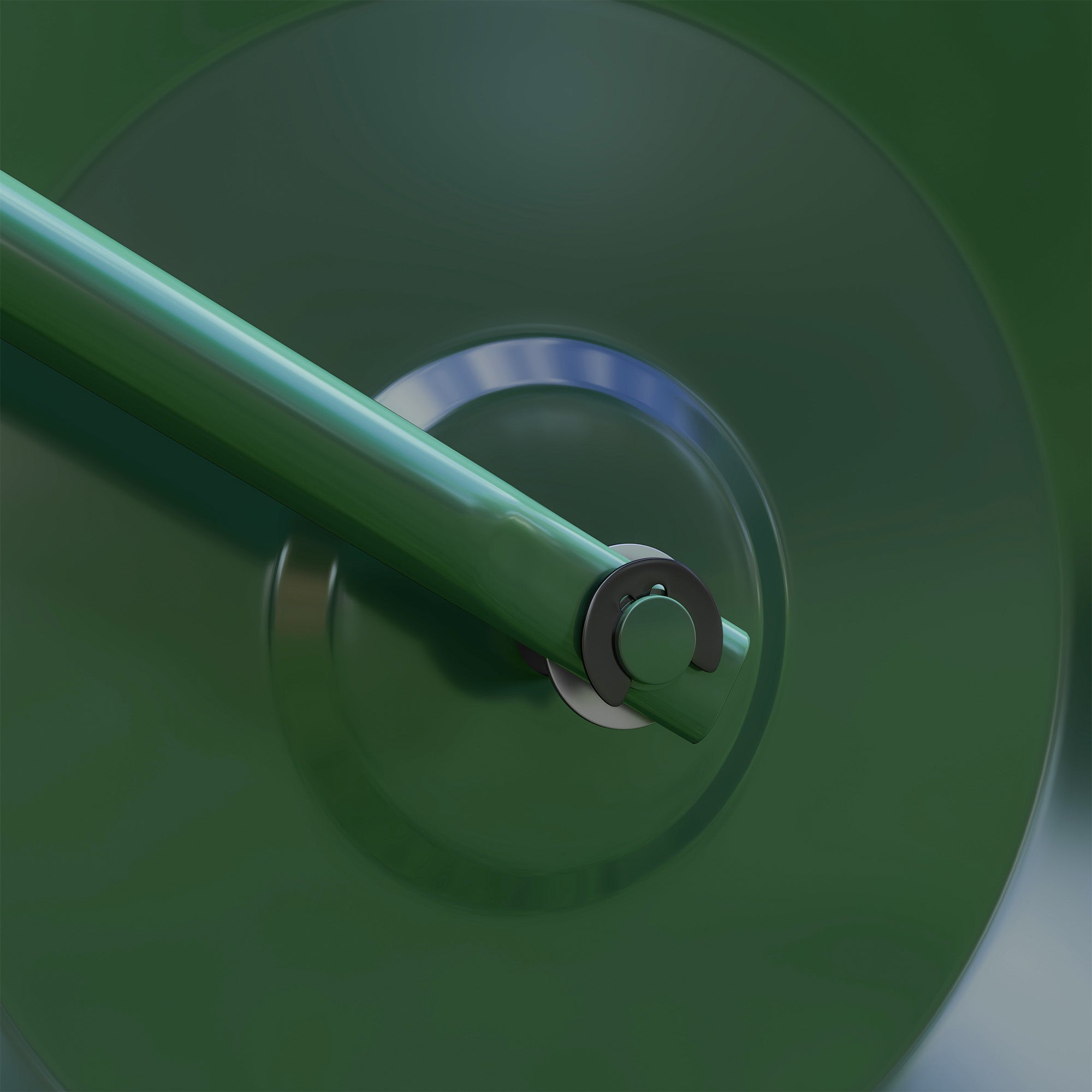 Outsunny 63 L Heavy Duty Water Or Sand Filled Φ30cm Garden Steel Lawn Roller Drum - Dark Green - North Peak Garden Furniture