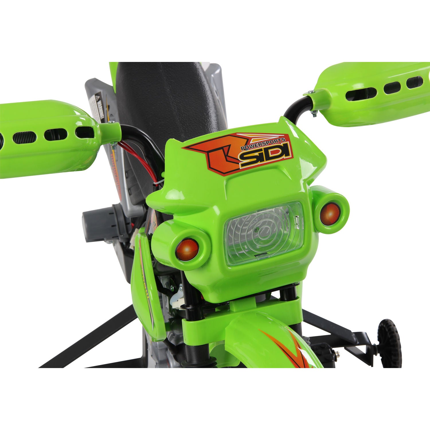HOMCOM 6V Kids Child Electric Motorbike Ride on Motorcycle Scooter Children Toy Gift for 3-6 Years (Green) - North Peak Garden Furniture