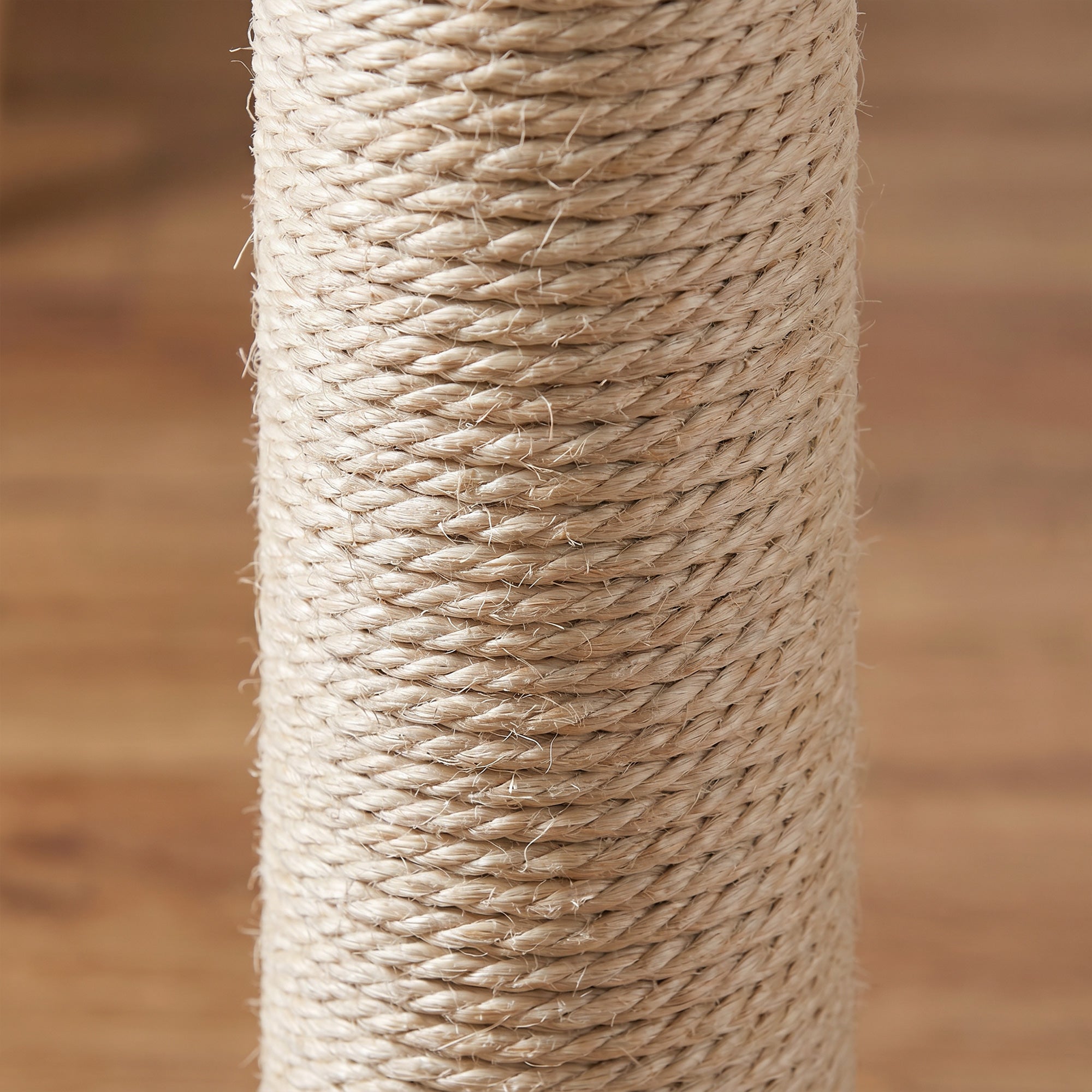 PawHut Floor to Ceiling Cat Tree for Indoor Cats 5-Tier Kitty Tower Climbing Activity Center Scratching Post Adjustable Height 230-260 cm Beige