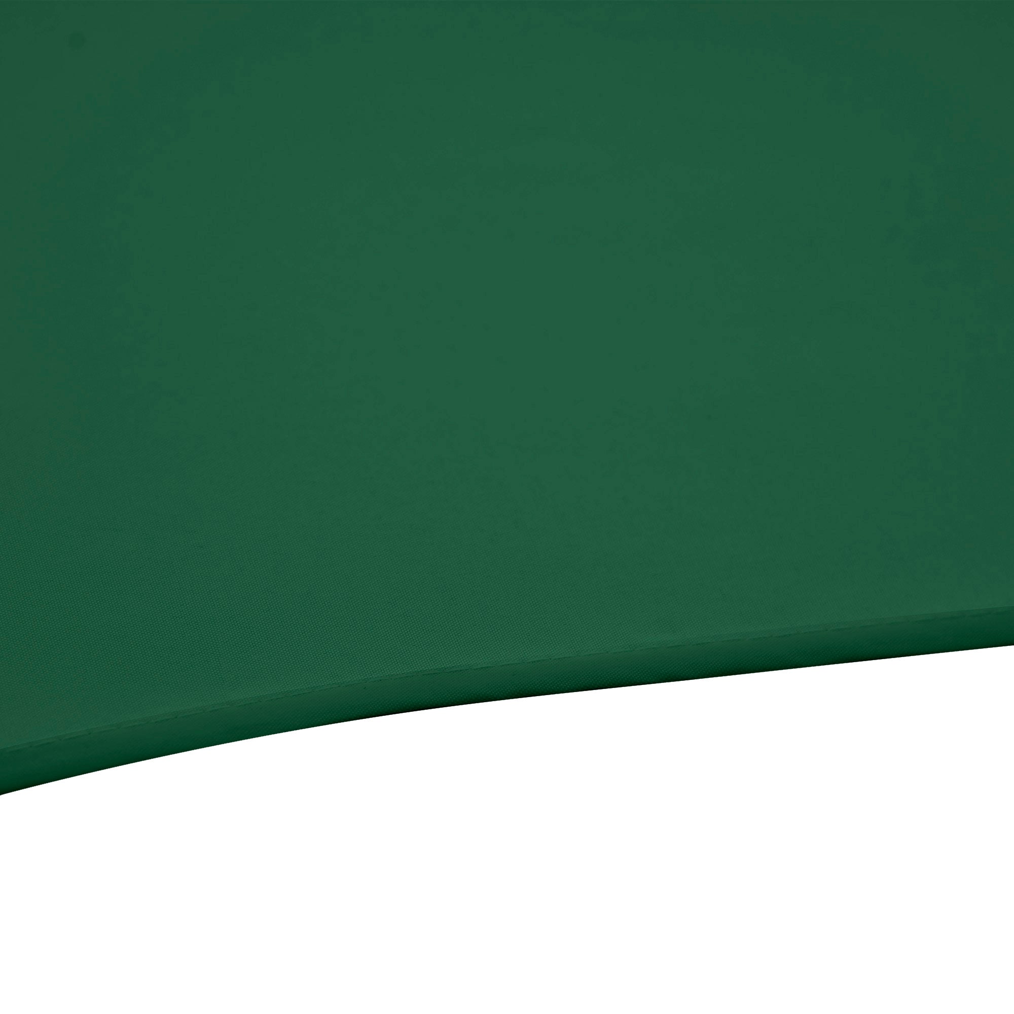 Outsunny 2.5M Garden Cantilever Parasol with 360° Rotation, Offset Roma Patio Umbrella Hanging Sun Shade Canopy Shelter with Cross Base, Green - North Peak Garden Furniture