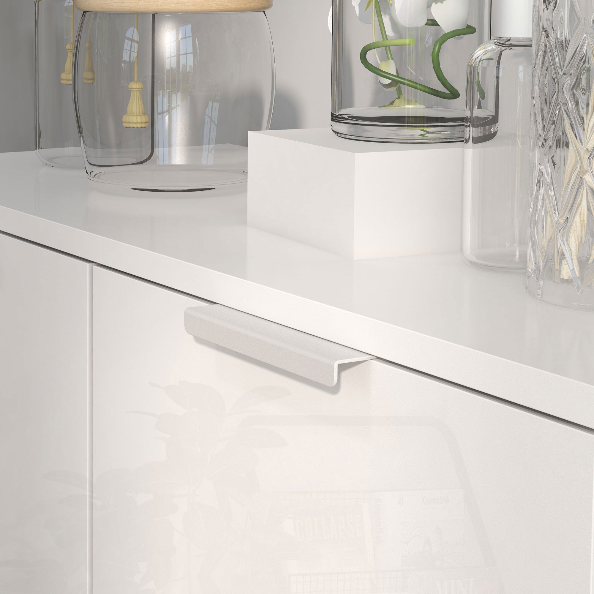 HOMCOM Five-Shelf Shoe Storage Cupboard - White - North Peak Garden Furniture