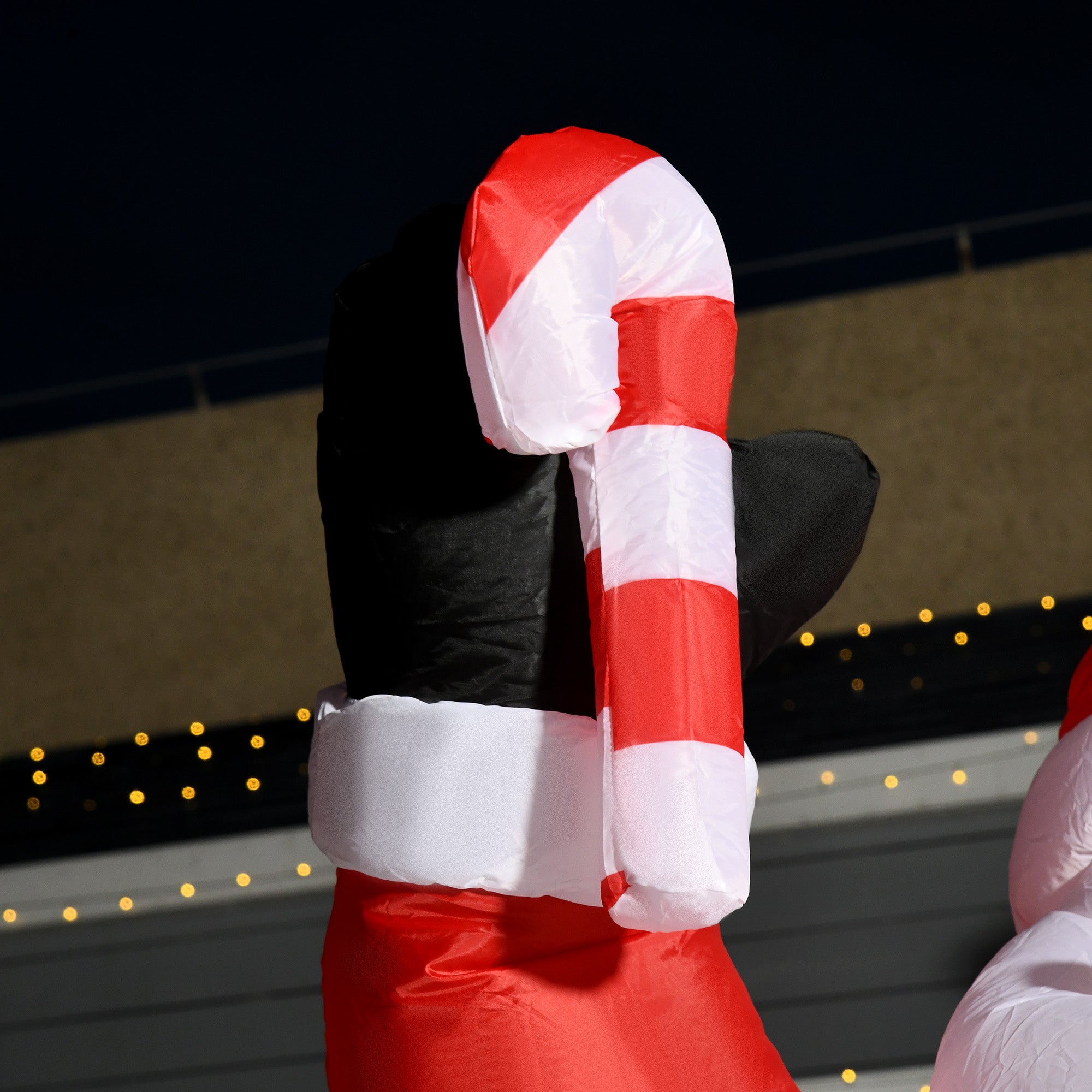 HOMCOM Inflatable Christmas Santa Claus Air Blown Decoration Yard - North Peak Garden Furniture