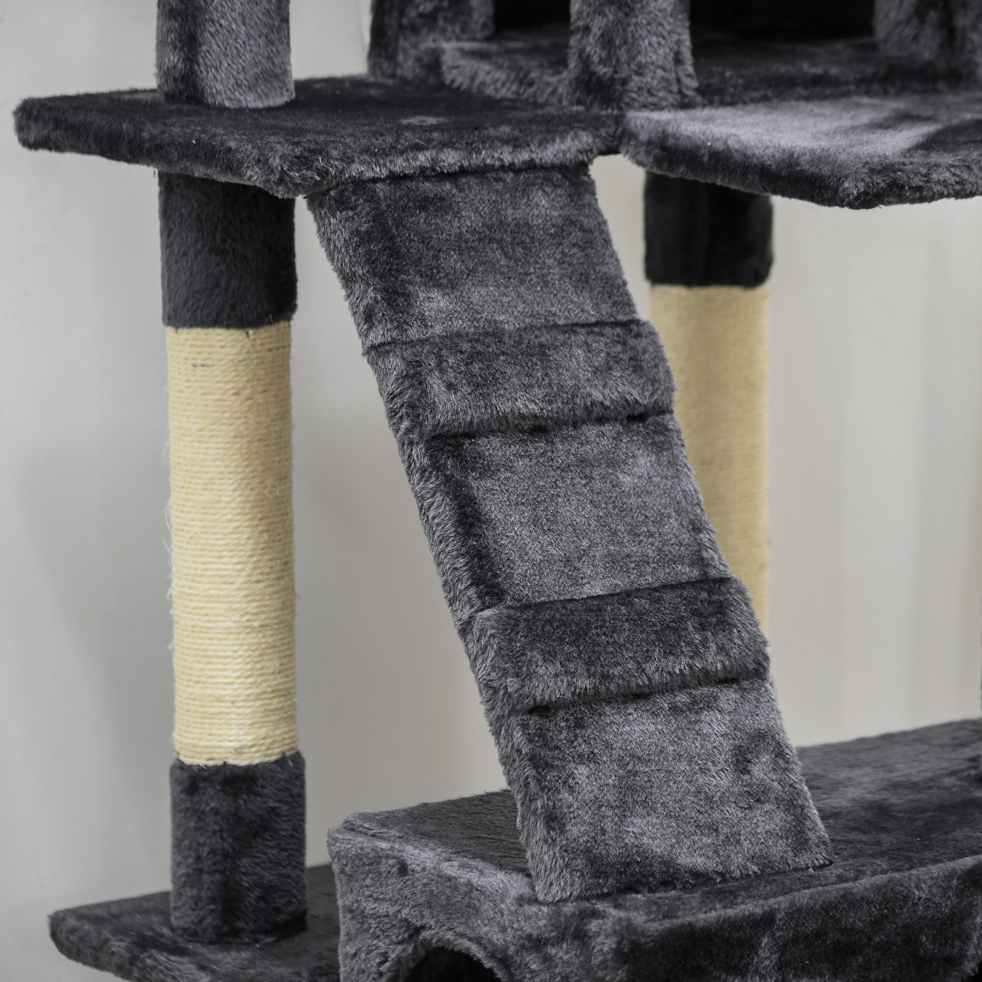 PawHut Cat Tree Scratching House, Activity Play Centre - North Peak Garden Furniture
