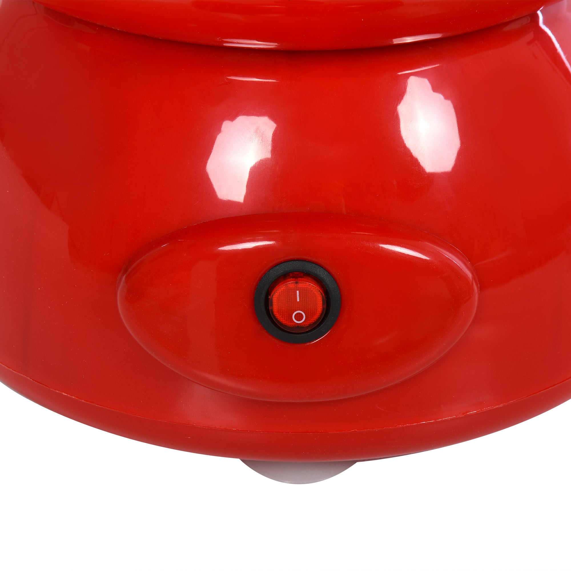 HOMCOM 450W Electric Candyfloss Machine Kit Non-Stick Plates Fairground Fun Children Adult Party Gift Home Sweet Metal Body w/ Accessories Red - North Peak Garden Furniture
