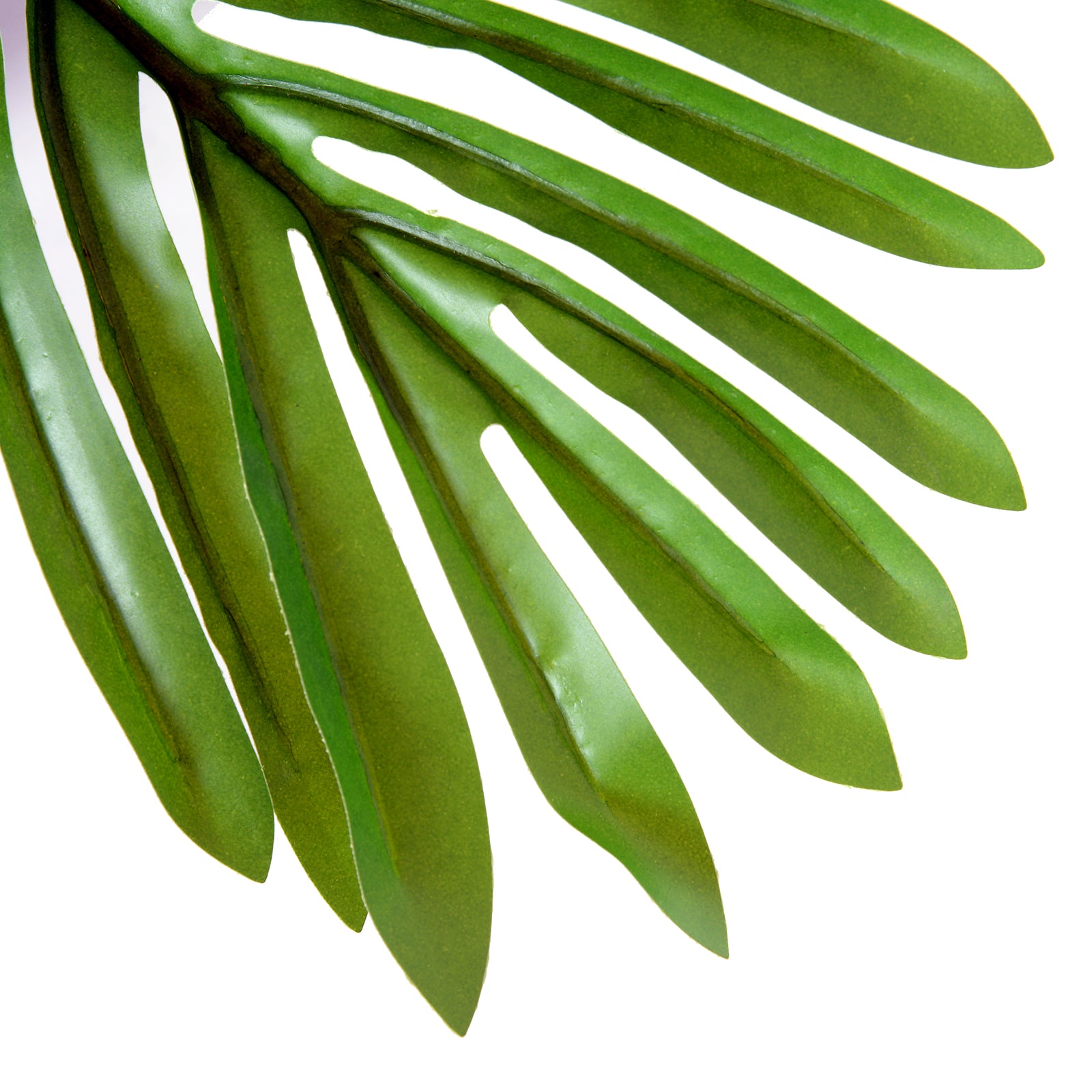 Outsunny Artificial Tree, 150cm Tropical Palm Tree, Fake Plants in Pots, Faux Green Plant for Indoor Outdoor Home Office Living Room Decoration - North Peak Garden Furniture