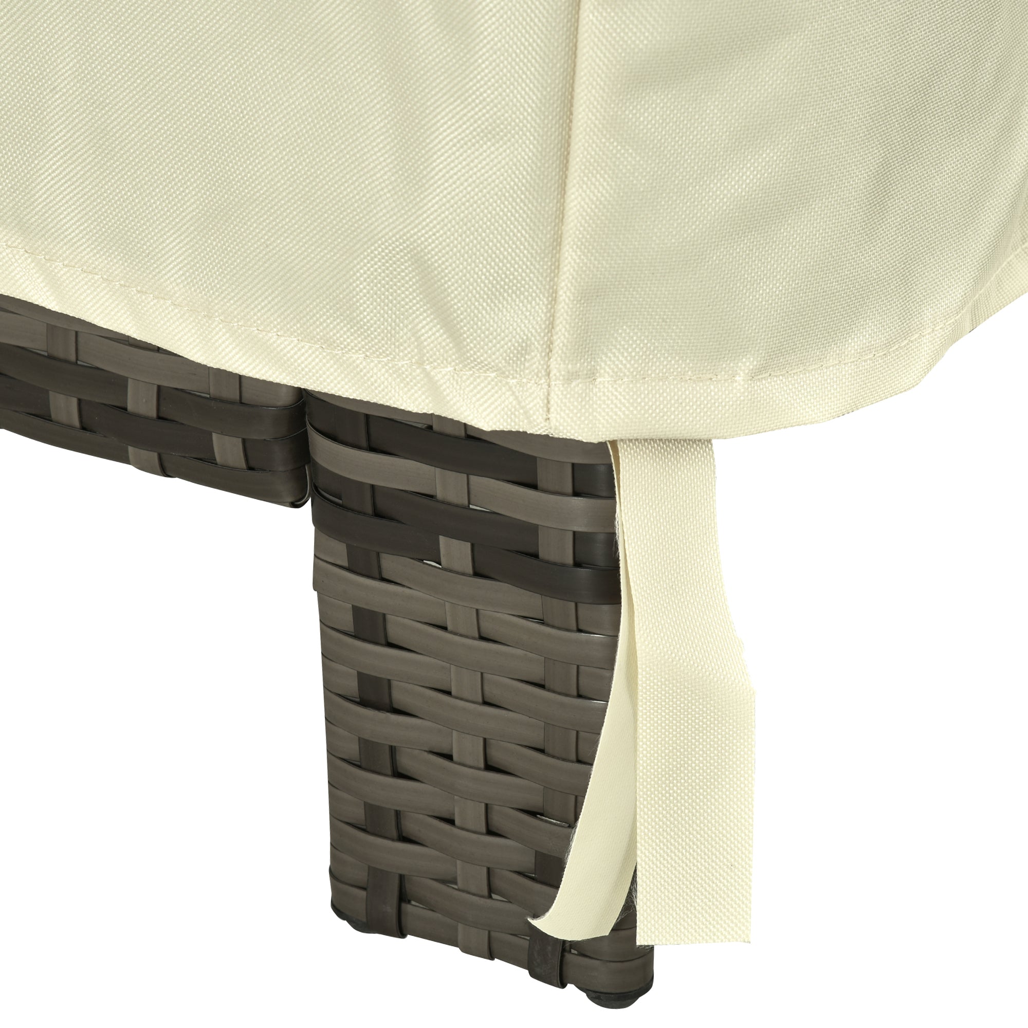 Outsunny Chair Shield: Waterproof 600D Oxford Outdoor Furniture Protector