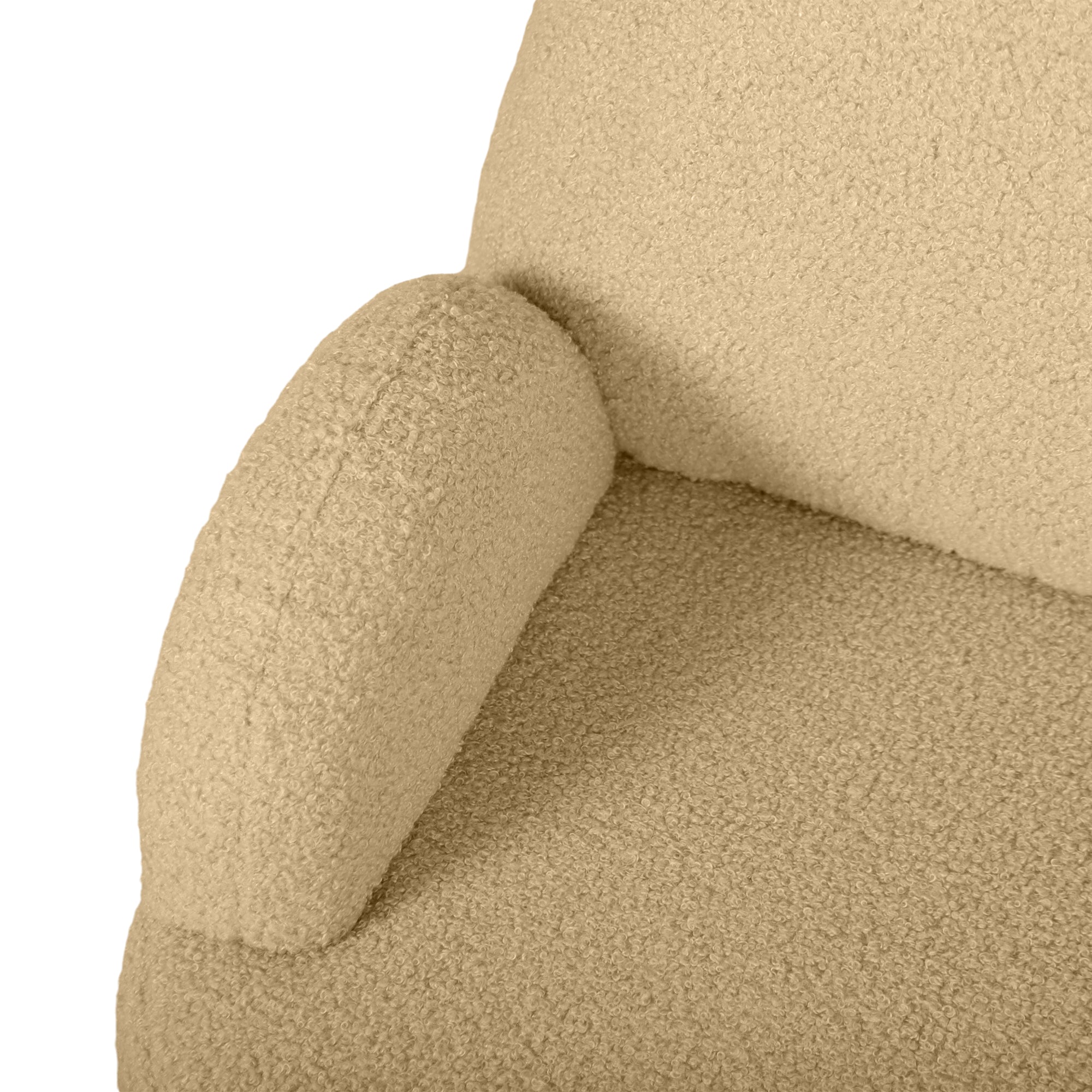 AIYAPLAY Kids Armchair, Bear Shaped Toddler Chair for Bedroom Playroom Living Room, Aged 18 Months to 3 Years - Khaki - North Peak Garden Furniture