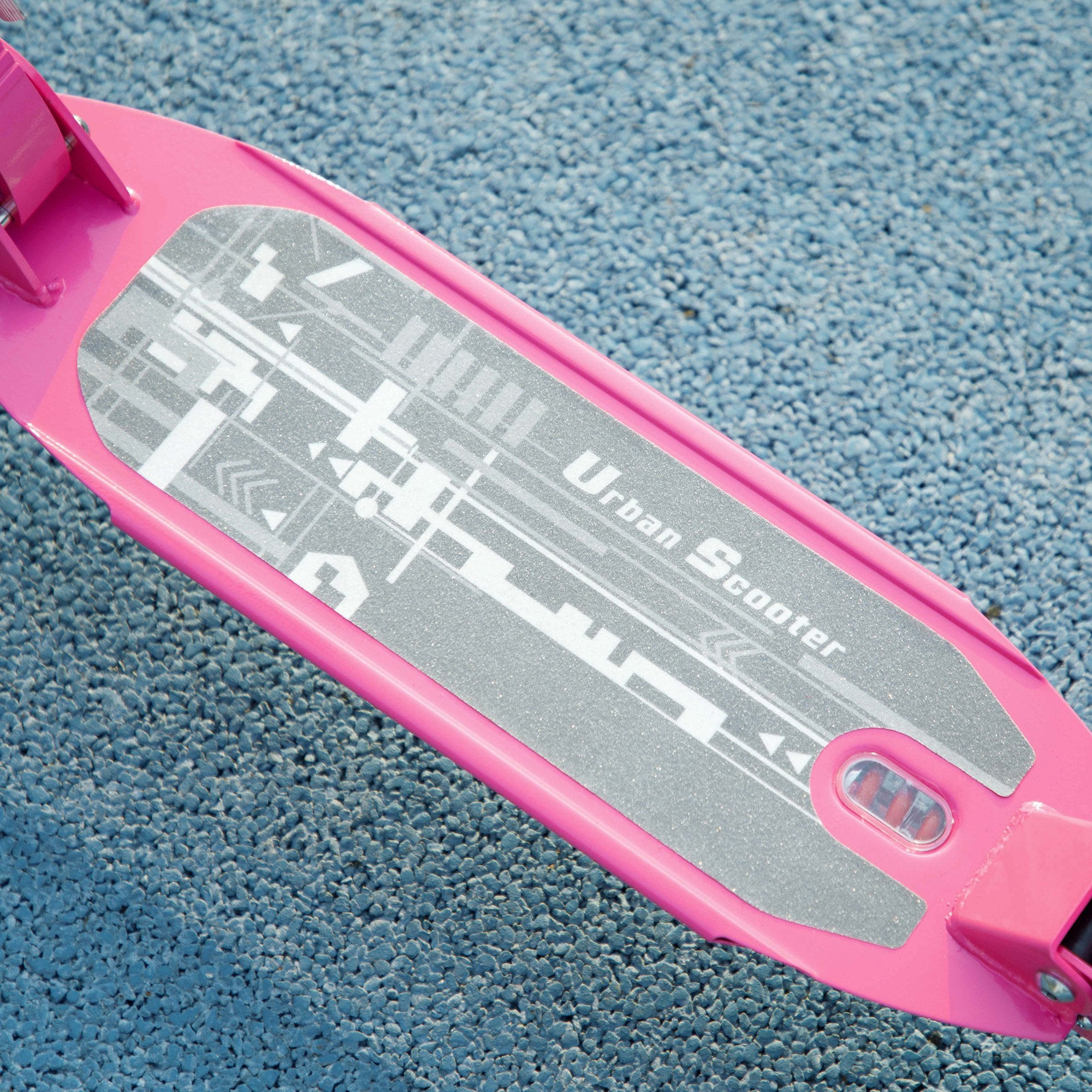 AIYAPLAY Kids Scooter with Four-Level Adjustable Handlebar, Dual Brake System, 200mm Wheels, ABEC-7 Bearings, Pink - North Peak Garden Furniture