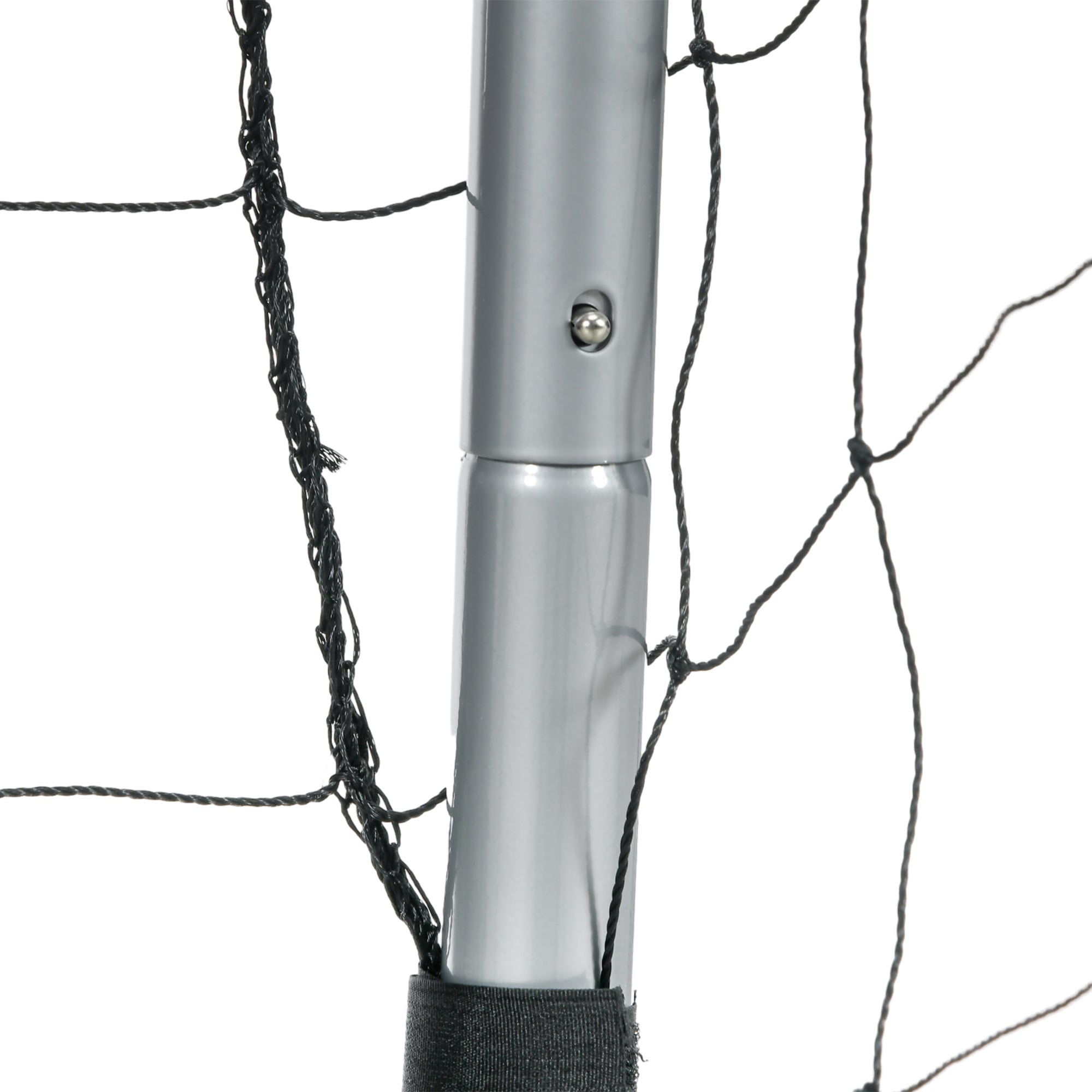 SPORTNOW 6ft x 4ft Football Goal, Set of 2 Football Net for Garden, Training Goal with Ground Stakes, Steel Frame - North Peak Garden Furniture