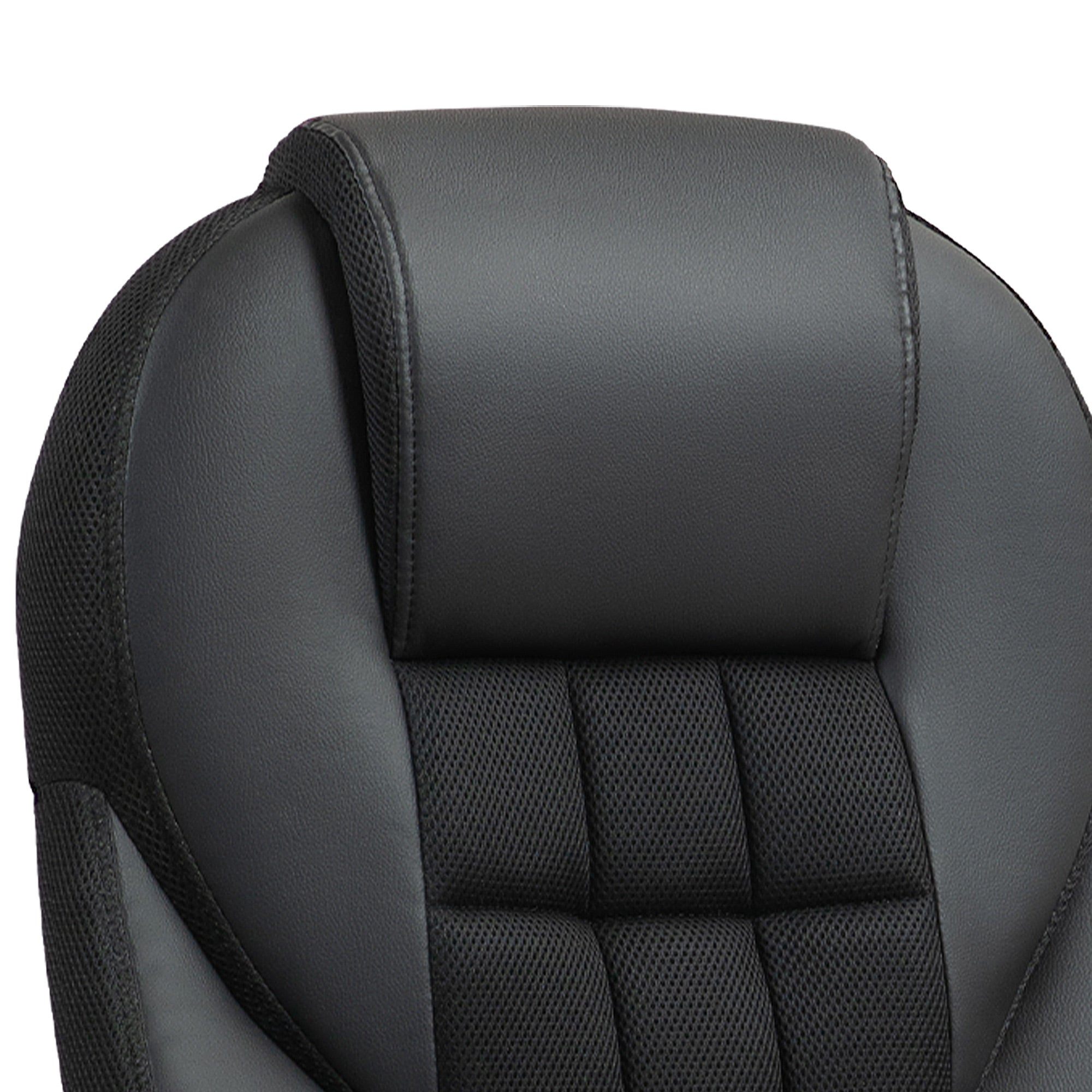 HOMCOM Faux Leather Office Chair - Black - North Peak Garden Furniture
