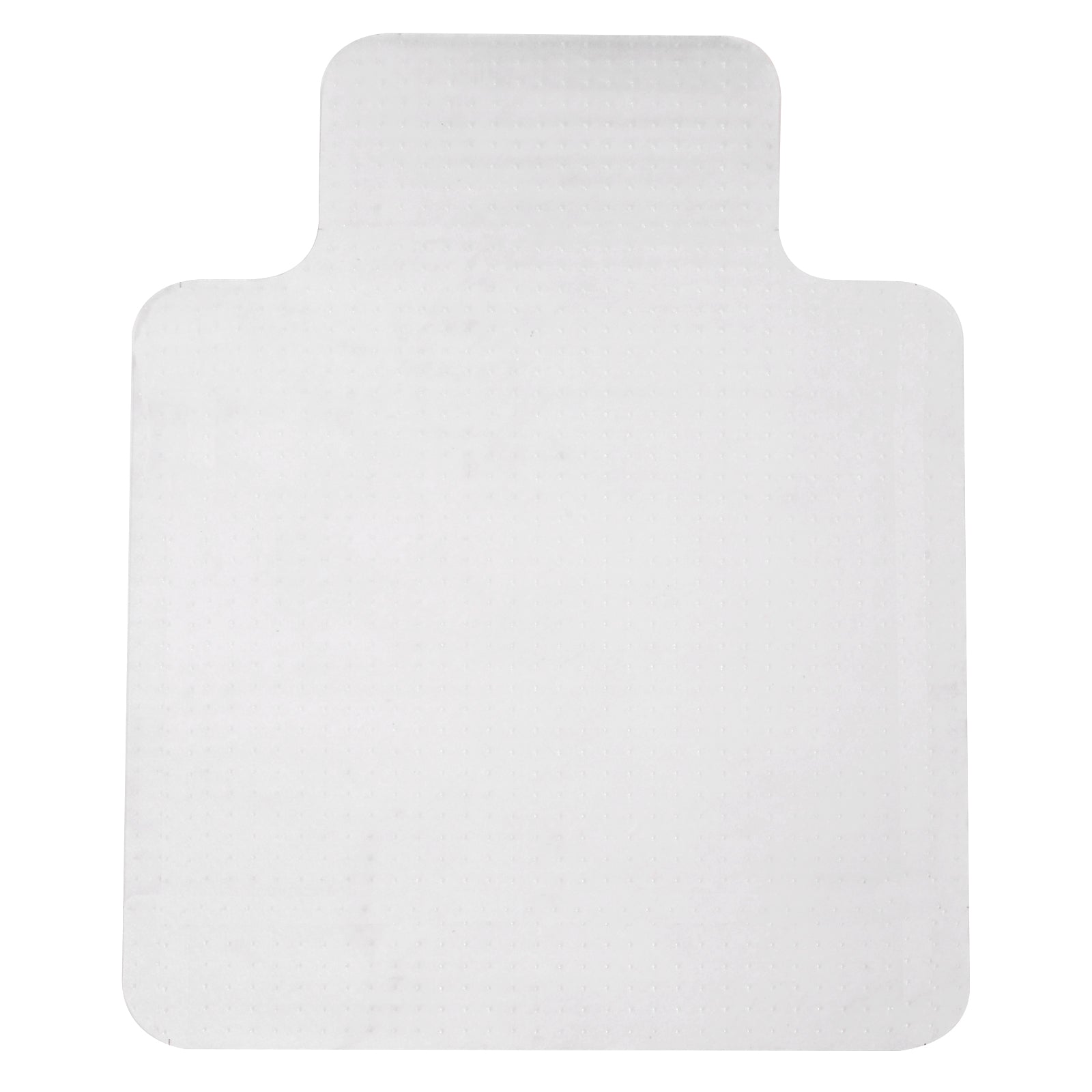 HOMCOM Office Carpet Protector Chair Mat Clear Spike Non Slip Studs Frosted Lipped - North Peak Garden Furniture