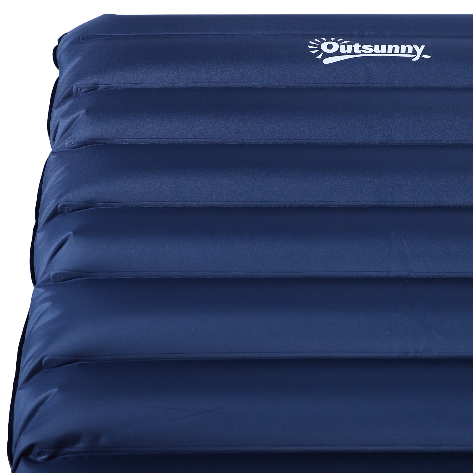 Outsunny Camping Mattress, Self-Inflating, Comfortable for 2/3 People, Durable PVC, Green