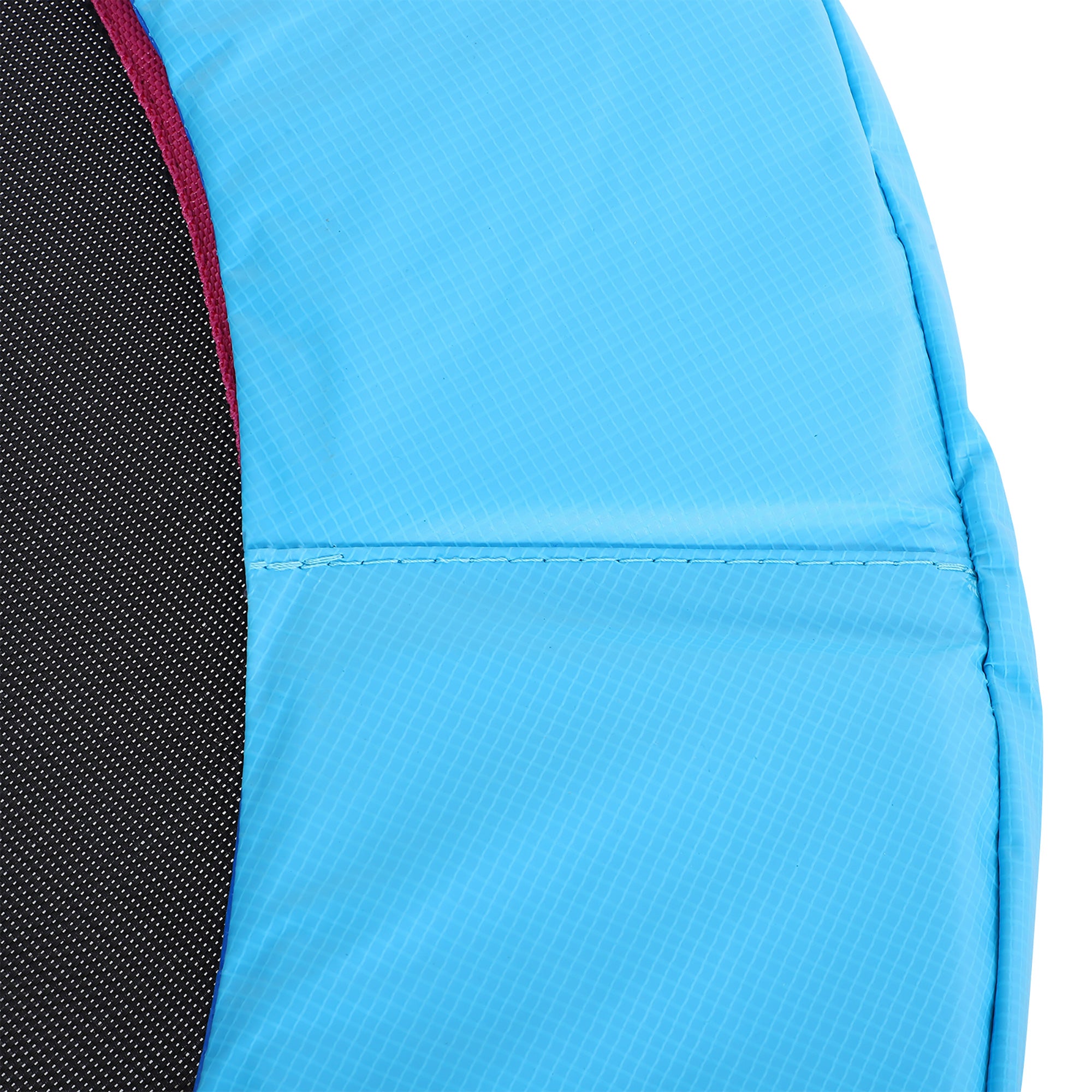 HOMCOM 40'' Fitness Trampoline with Adjustable Handle, Rebounder Trampoline Mini Jumper for Indoor Exercise Workout, Support Up to 100kg, Blue - North Peak Garden Furniture