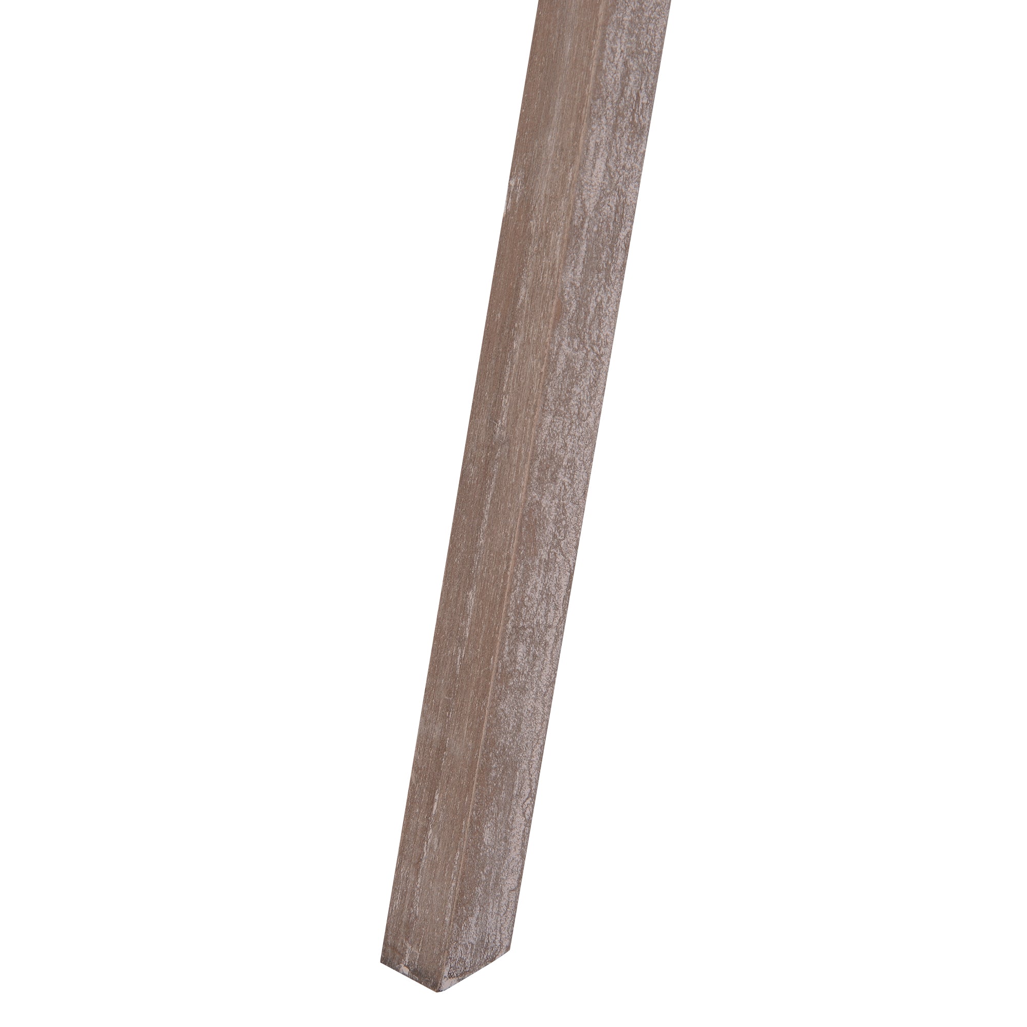 HOMCOM Industrial Tripod Floor Lamp, Nautical Searchlight with Adjustable Height, Wood Legs, E12 Lamp Base for Living Room, Bedroom, Grey and Bronze - North Peak Garden Furniture